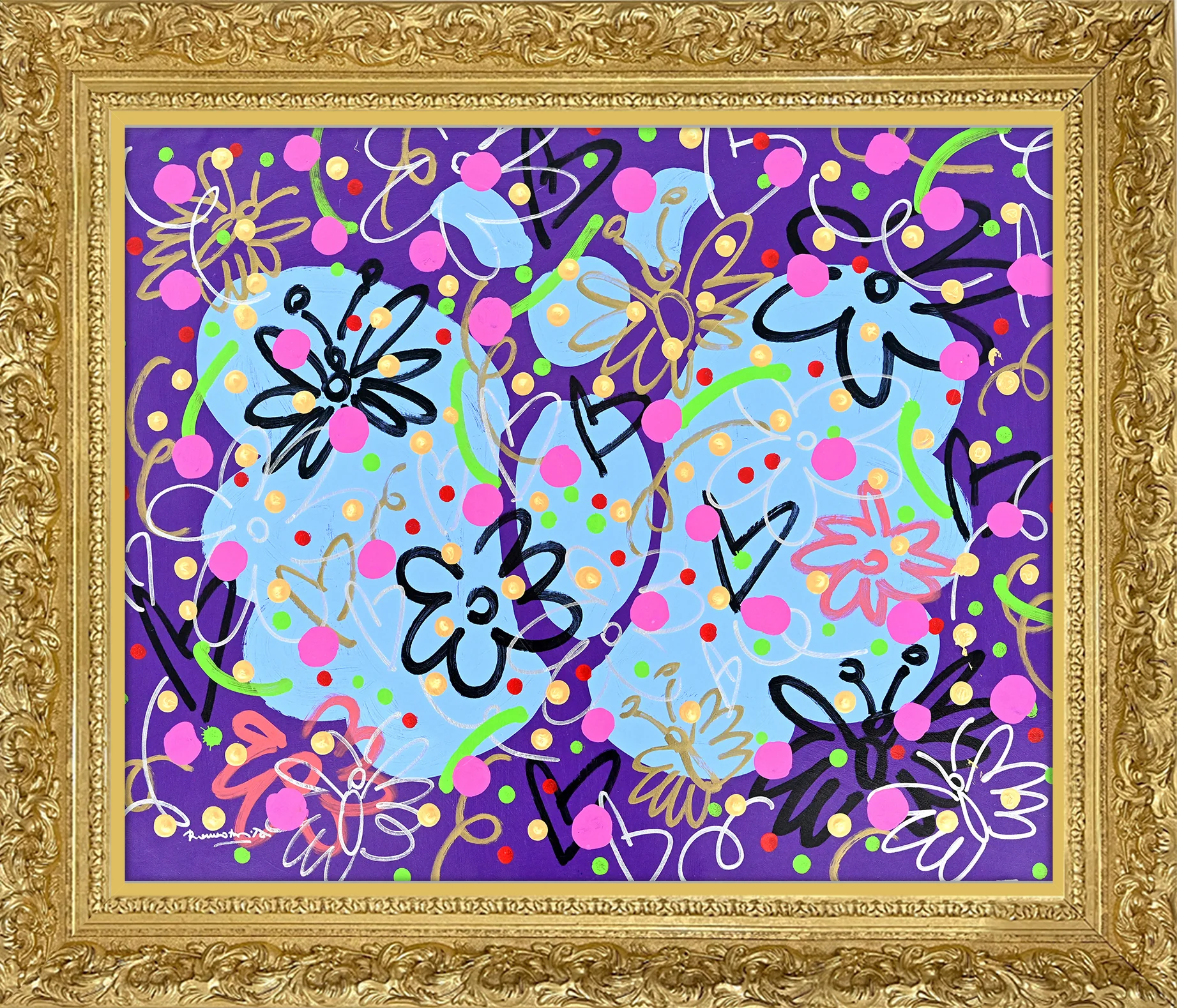Garden Butterflies - Original Painting - Image 11