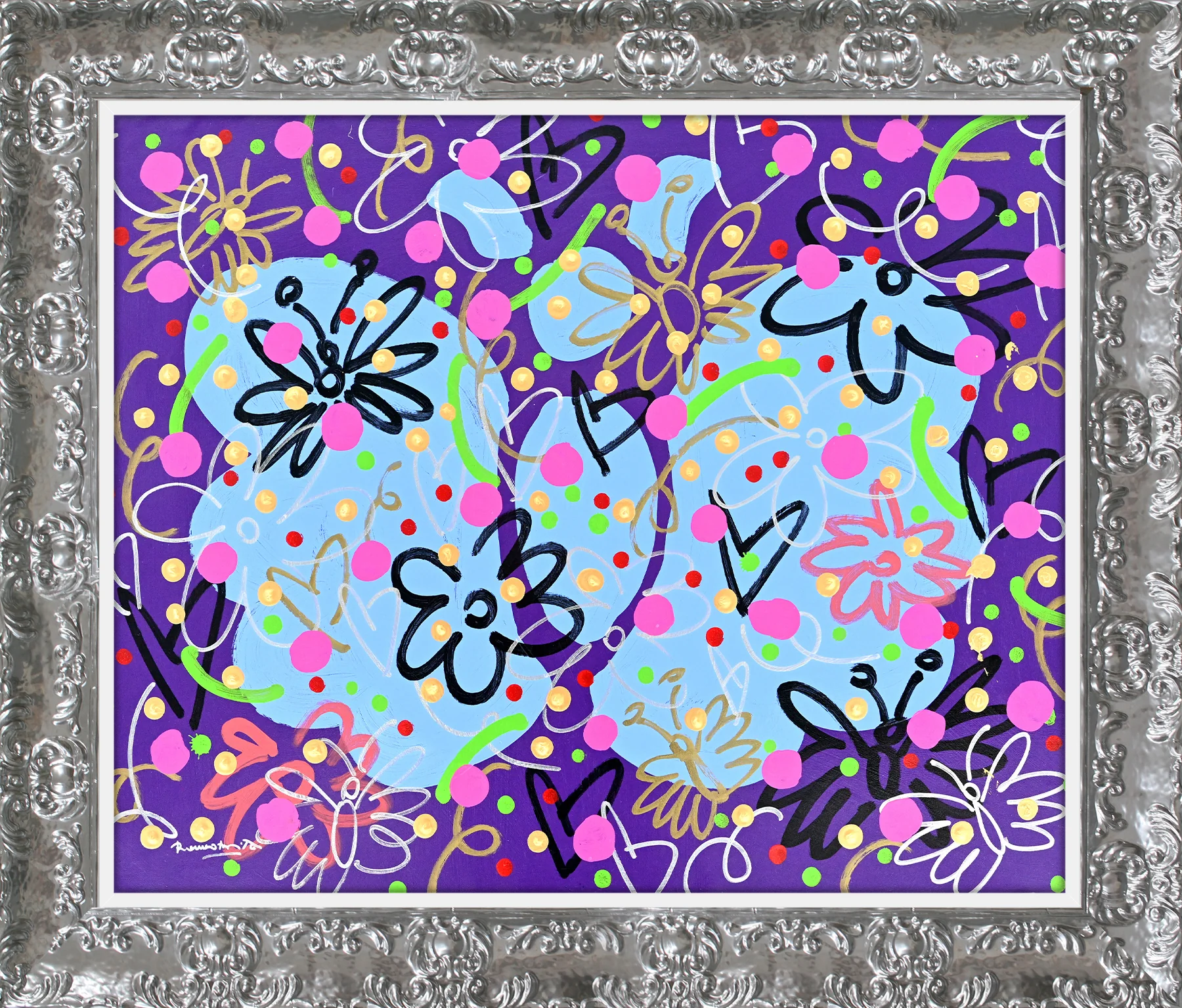 Garden Butterflies - Original Painting - Image 12