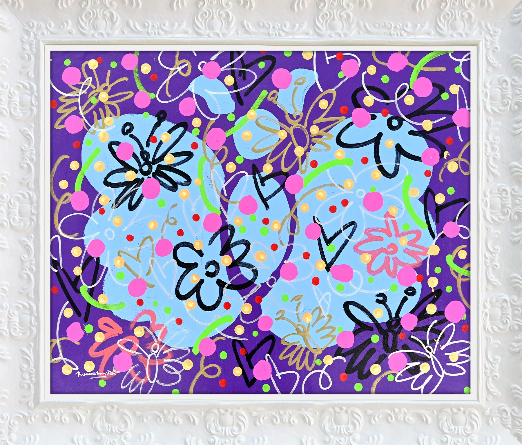 Garden Butterflies - Original Painting - Image 16