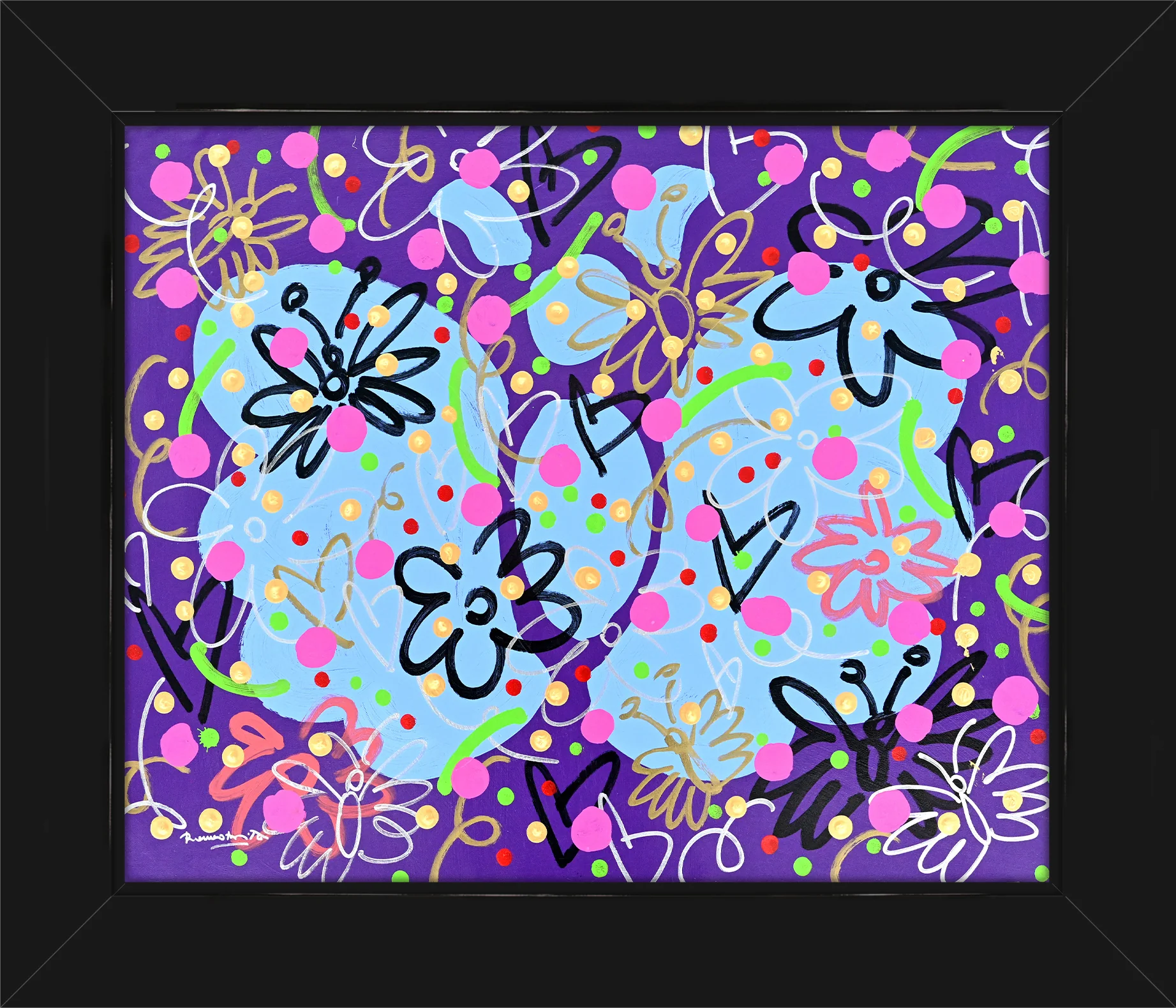 Garden Butterflies - Original Painting - Image 5