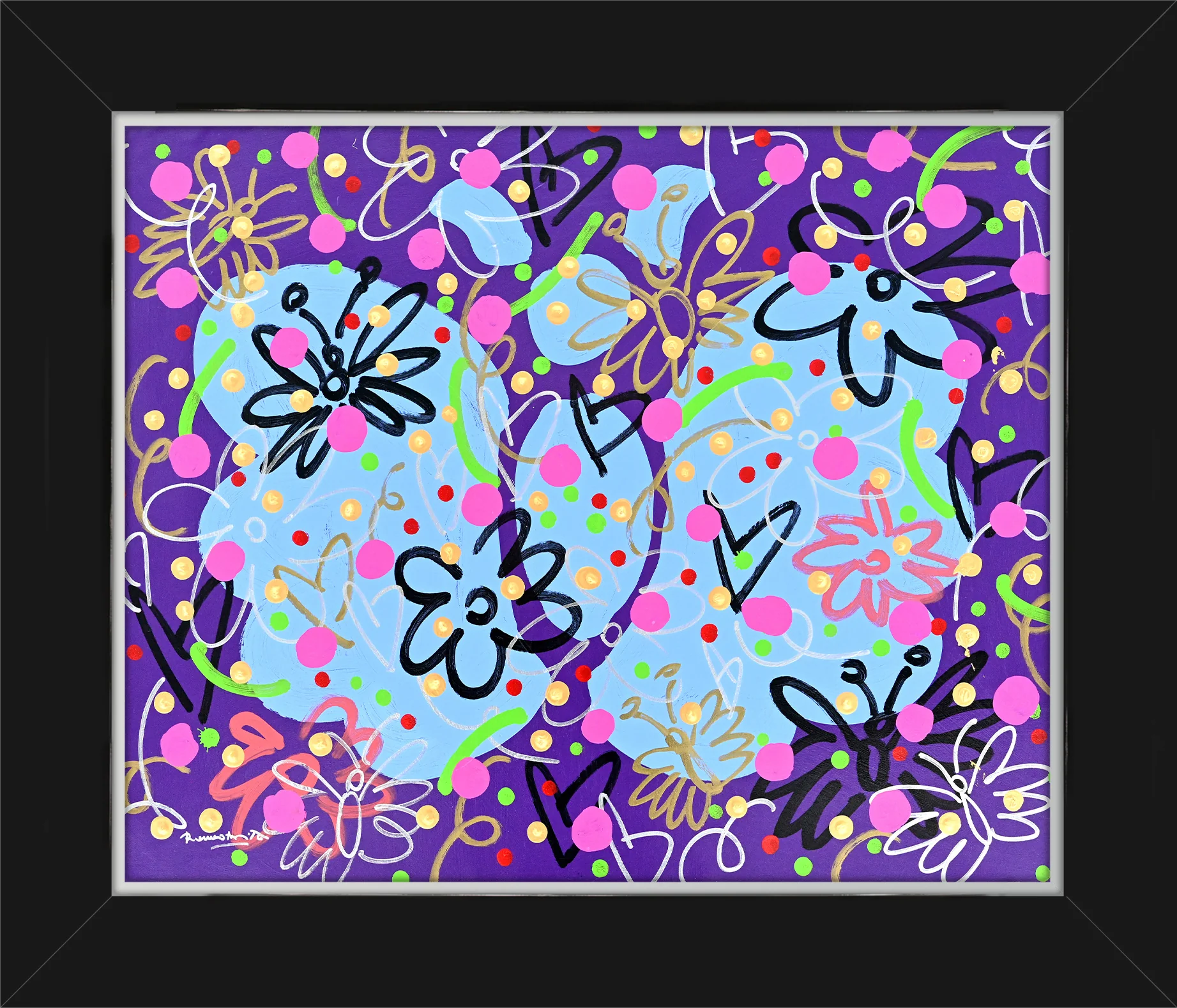 Garden Butterflies - Original Painting - Image 6