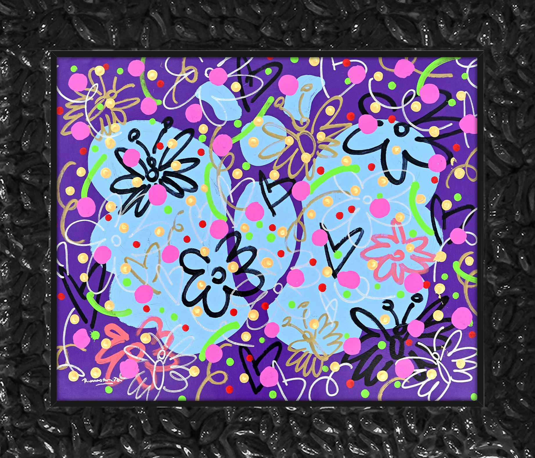 Garden Butterflies - Original Painting - Image 9