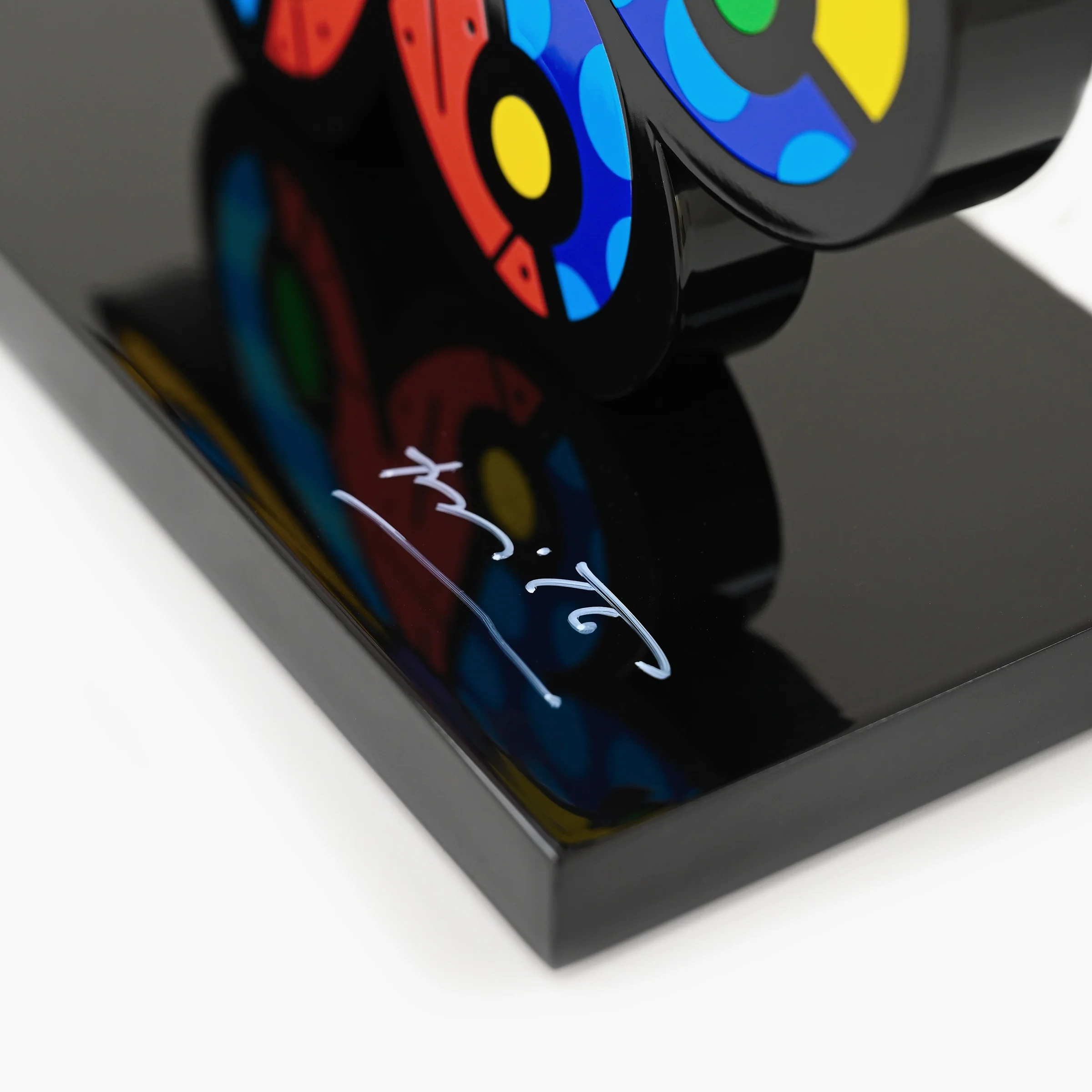 Garden Butterfly (Black Base) - Limited Edition Sculpture - Image 5
