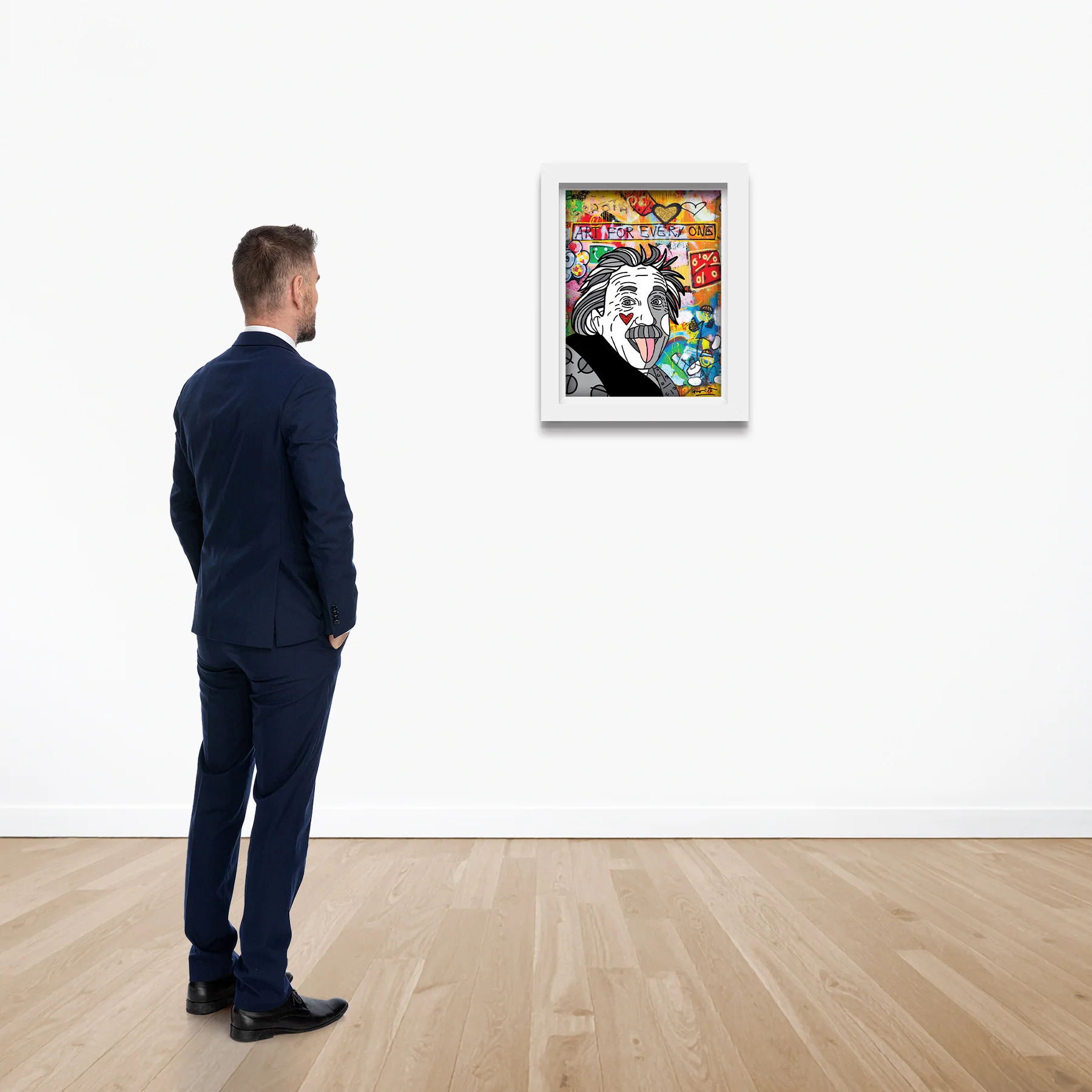 Genius Einstein - Limited Edition Print - Image 3