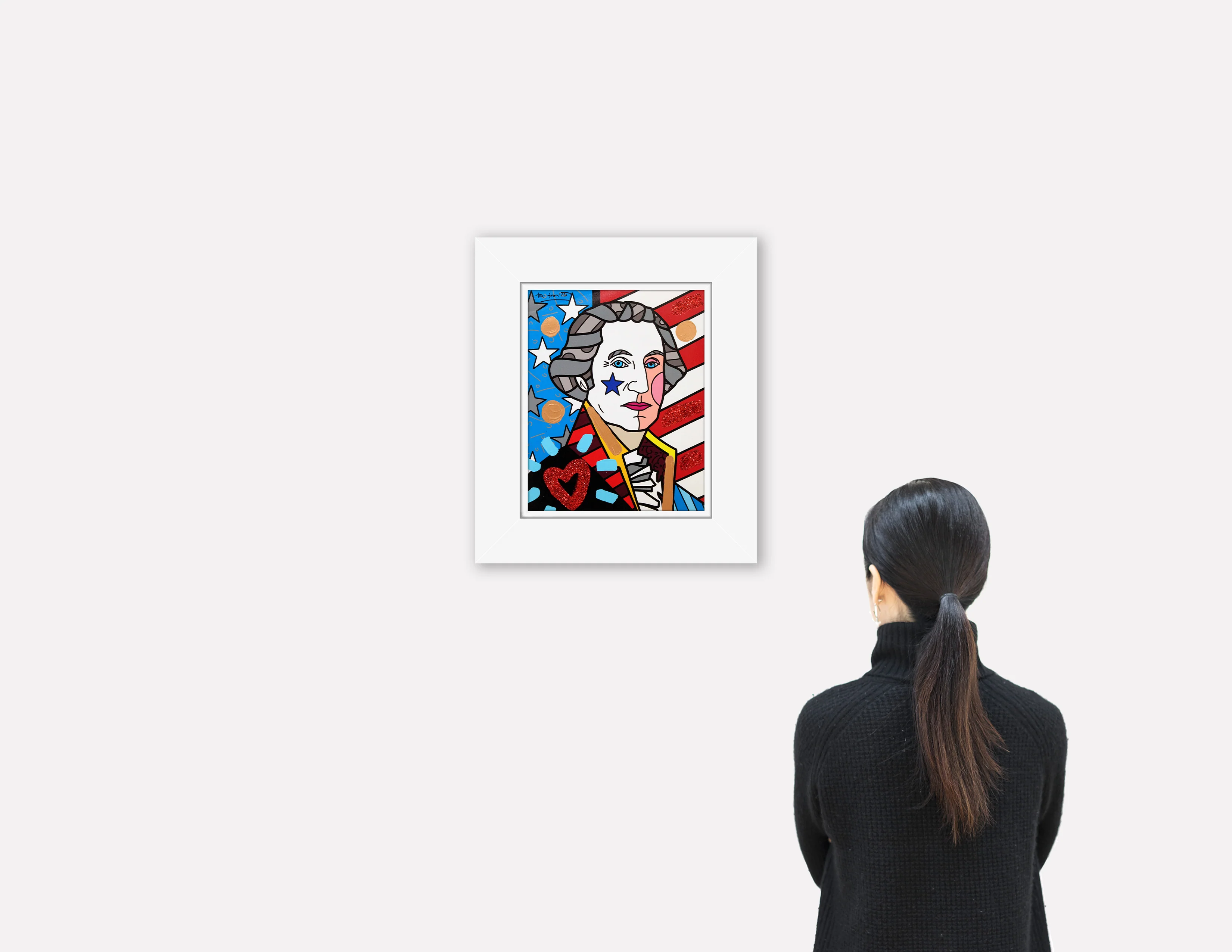 George Washington - Mixed Media Original - Image 4