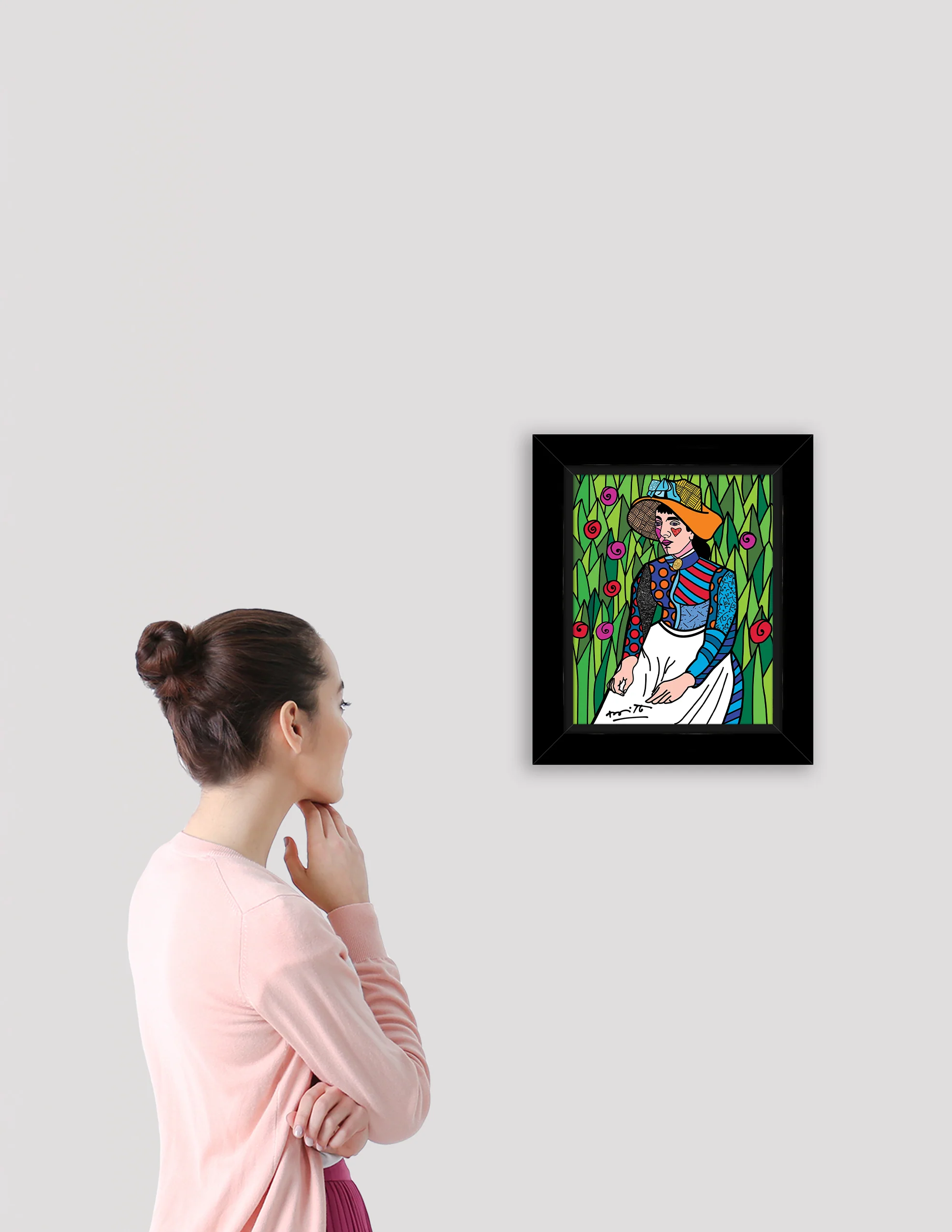 Girl In White - Limited Edition Print - Image 2