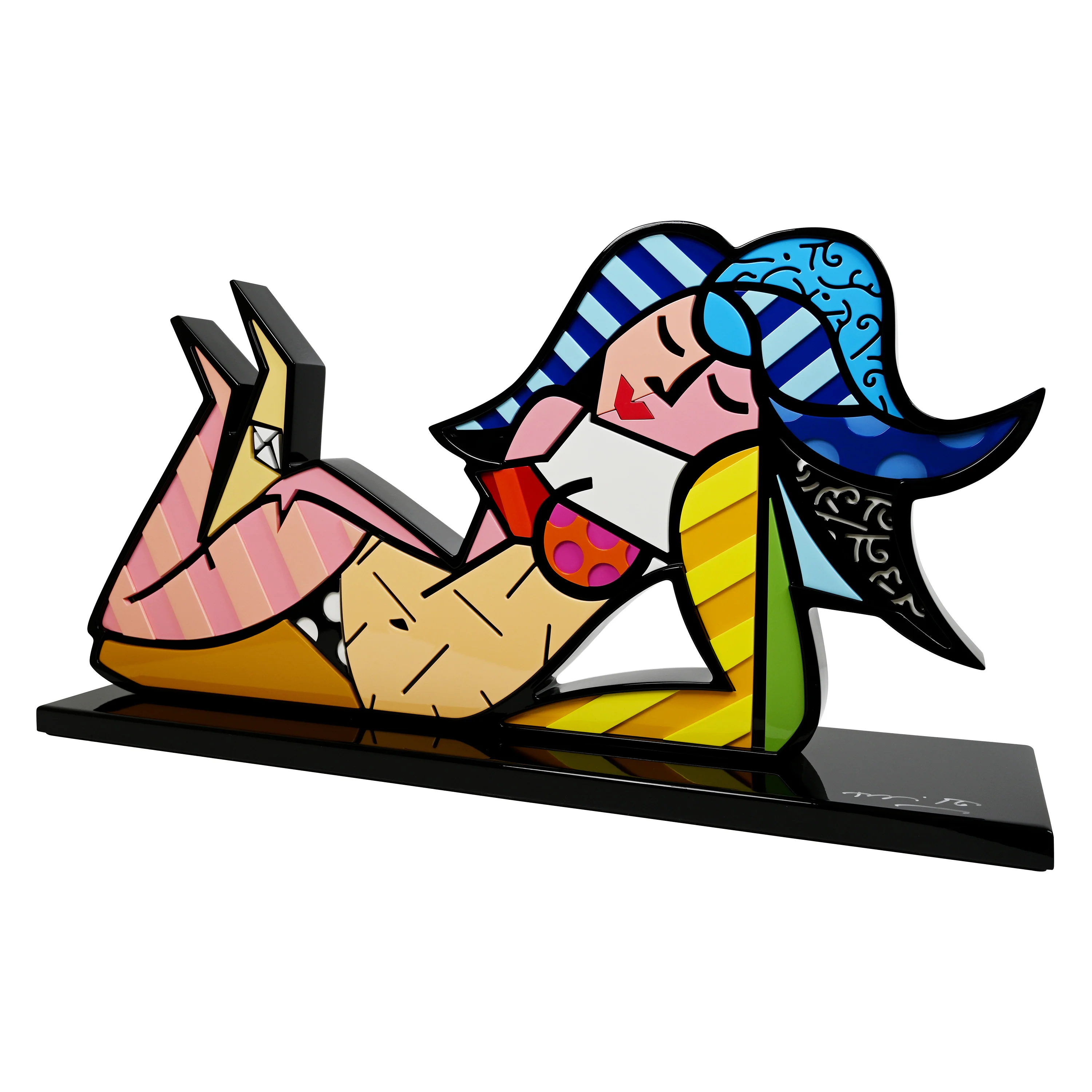 Girl Of Ipanema (Black Base) - Limited Edition Sculpture - Image 2
