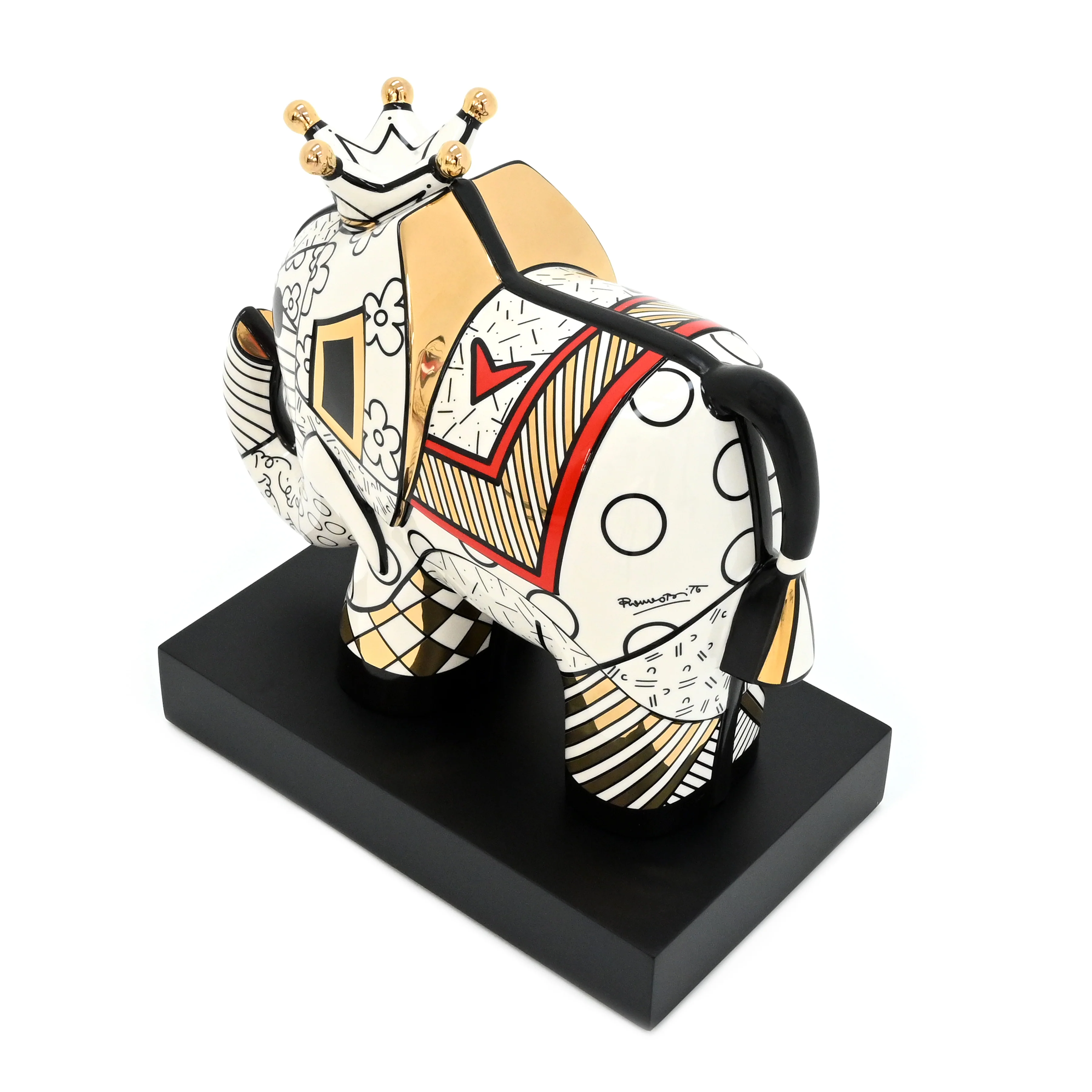 Golden Elephant - Fine Porcelain - Image 3