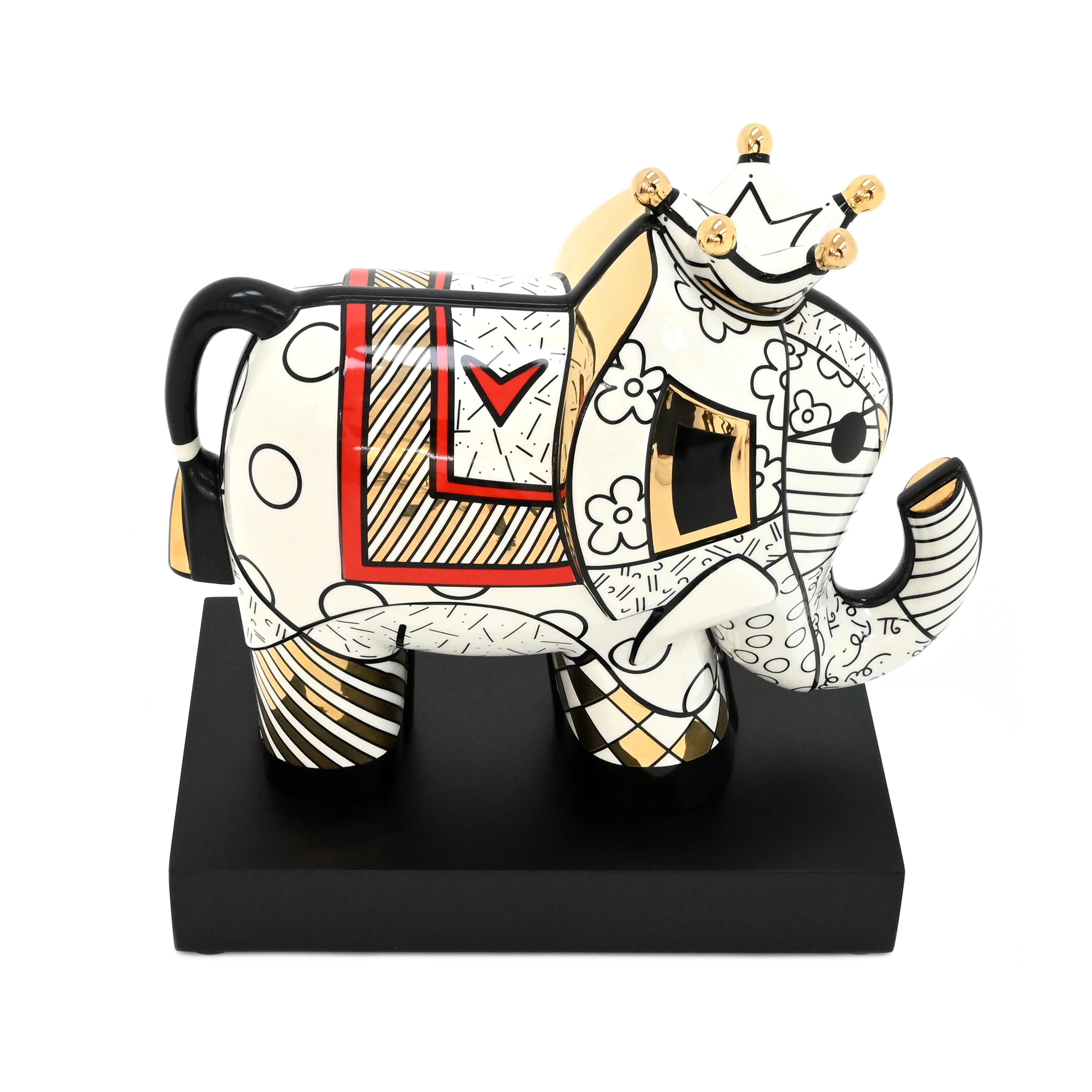 Golden Elephant - Fine Porcelain - Image 4