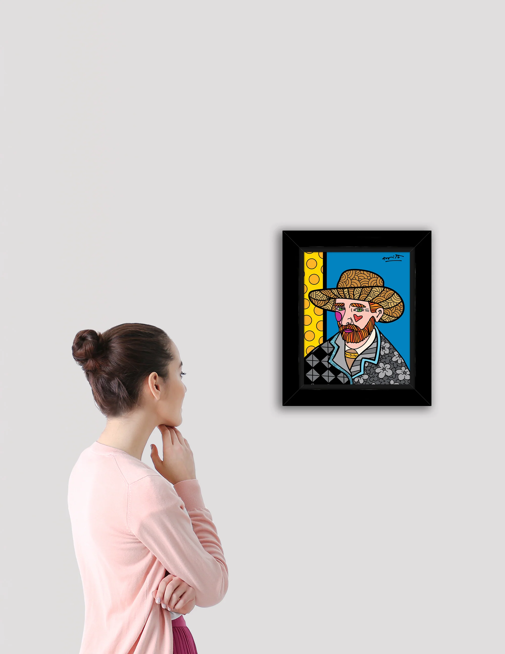 Golden Hat - Limited Edition Print - Image 2