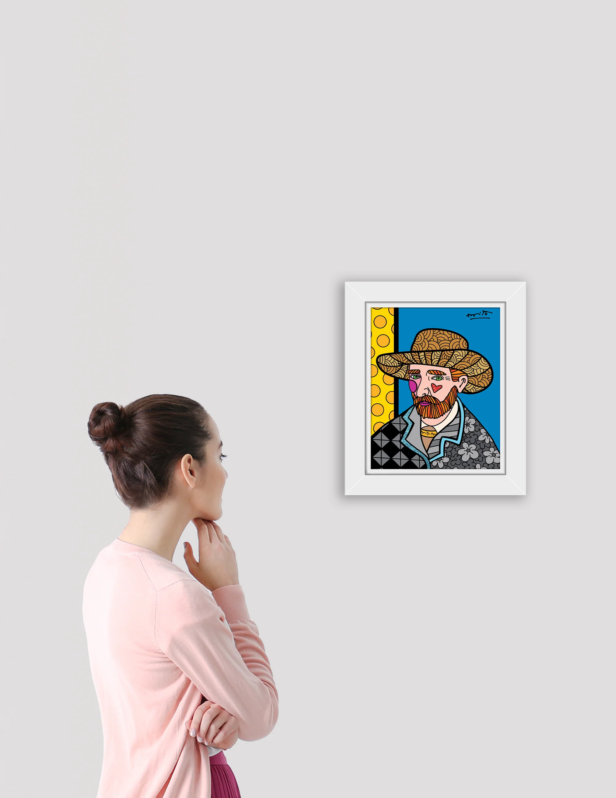 Golden Hat - Limited Edition Print - Image 3