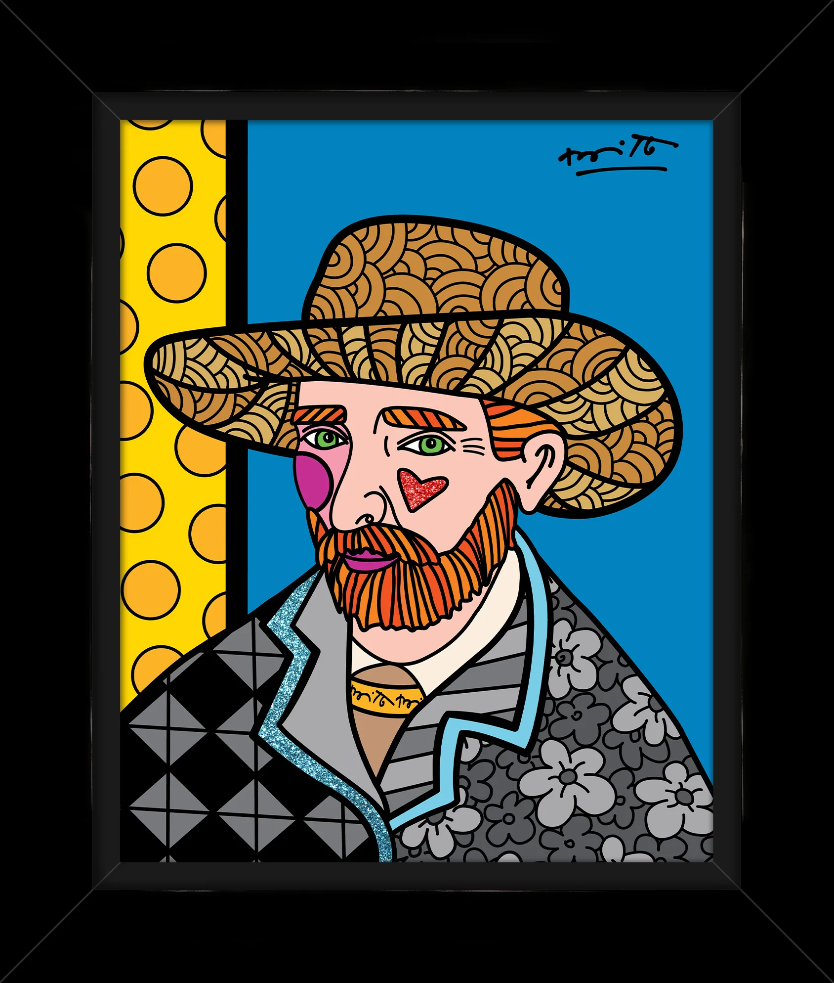 Golden Hat - Limited Edition Print - Image 4