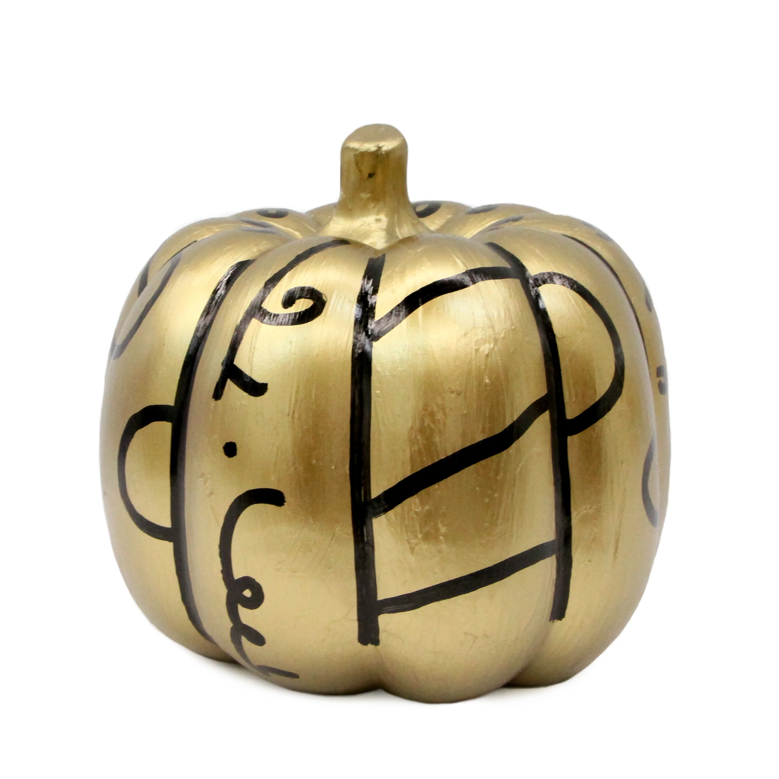 Golden Pumpkin - Original Sculpture