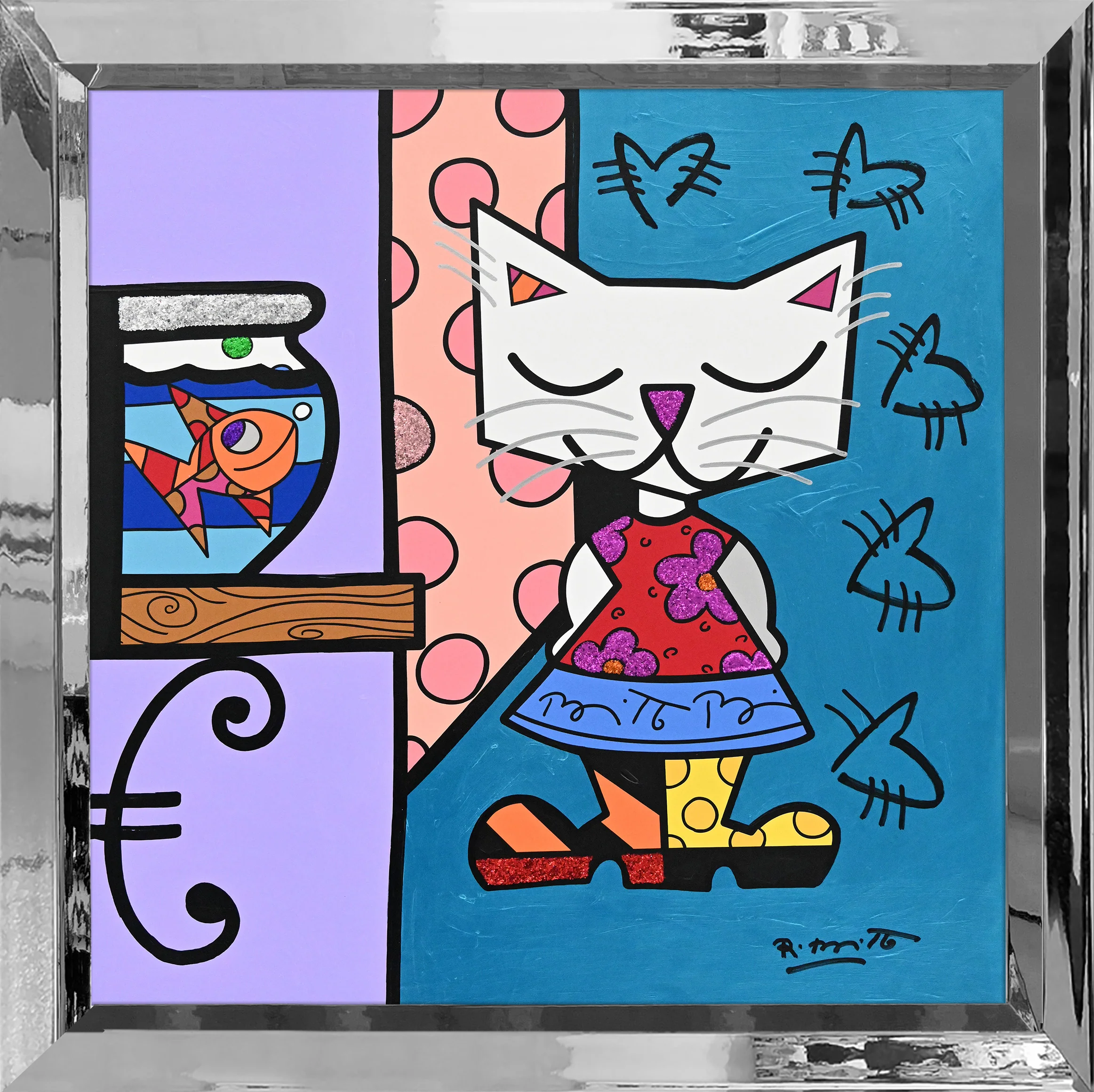 Good Friends - Mixed Media Original - Image 10