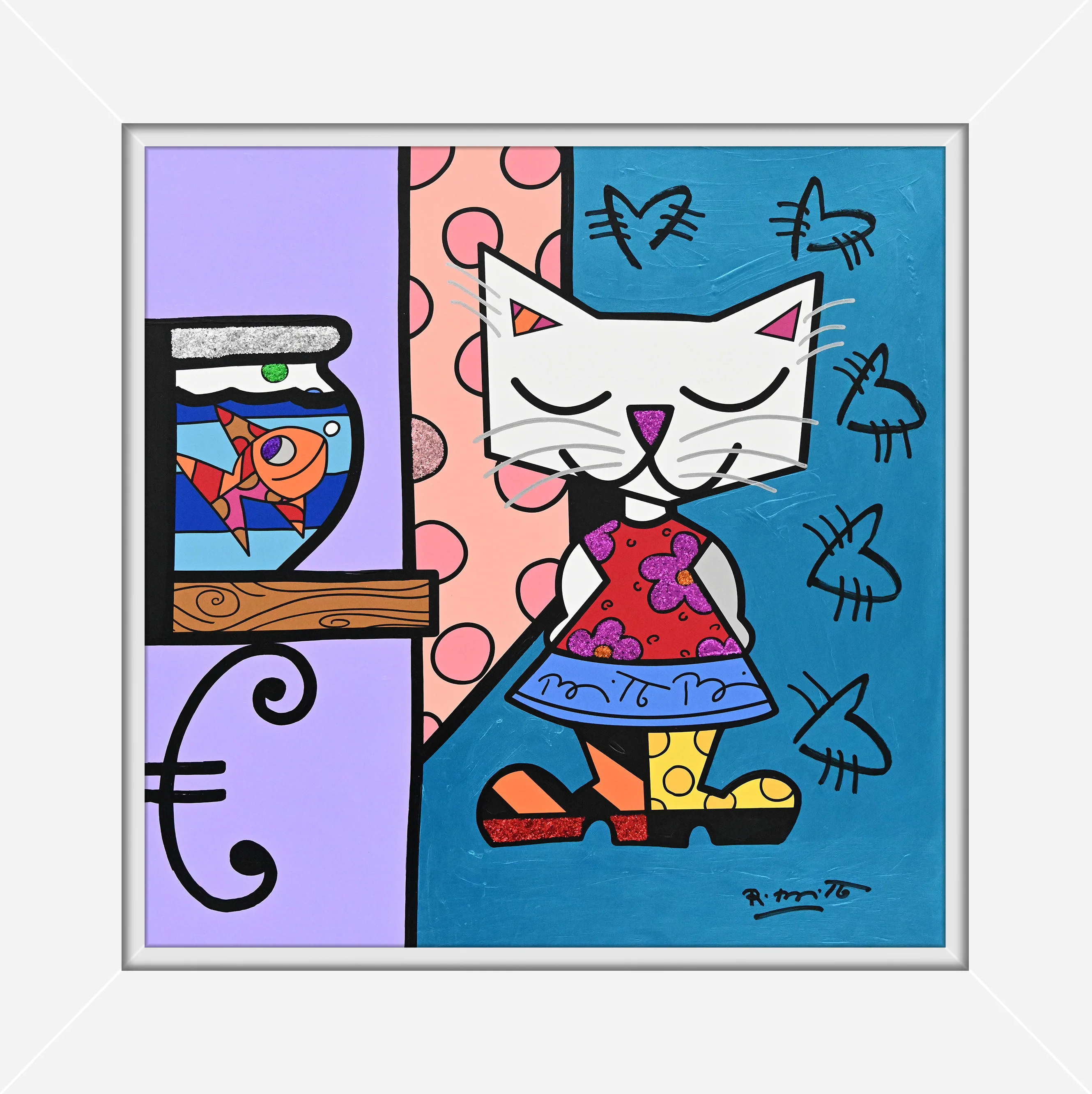 Good Friends - Mixed Media Original - Image 14