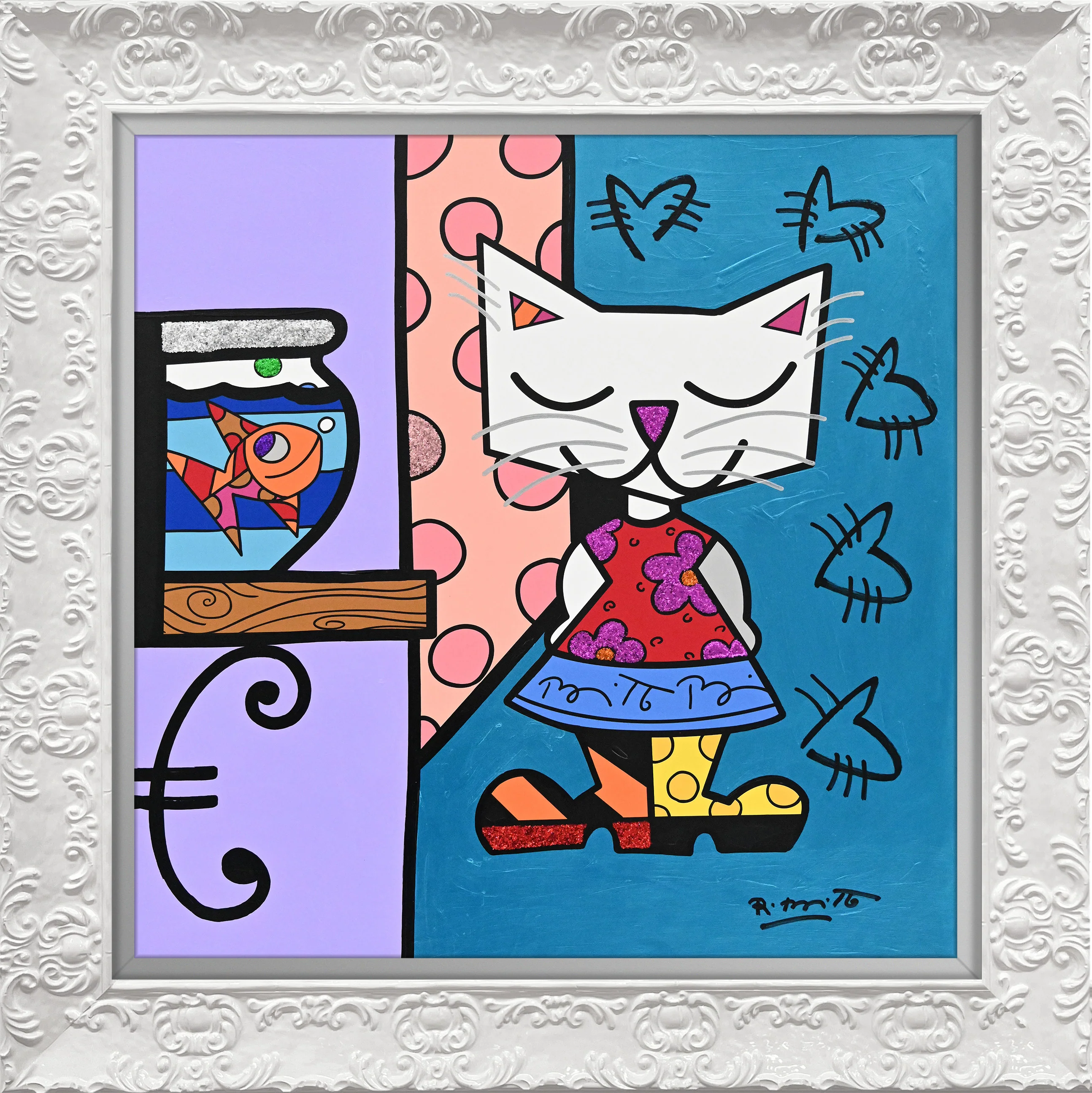 Good Friends - Mixed Media Original - Image 15