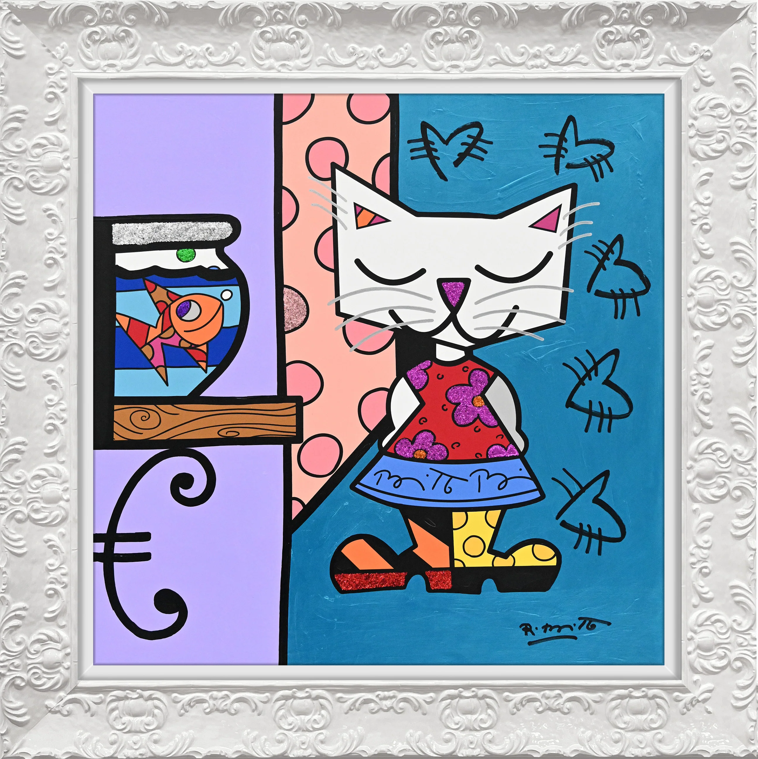 Good Friends - Mixed Media Original - Image 16