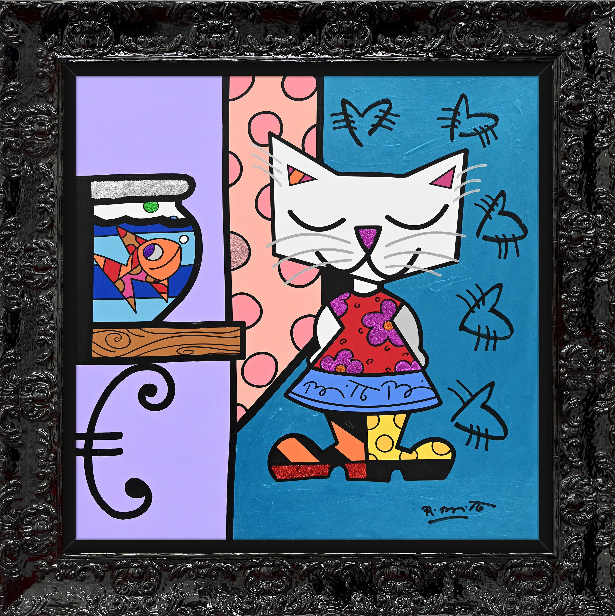 Good Friends - Mixed Media Original - Image 6