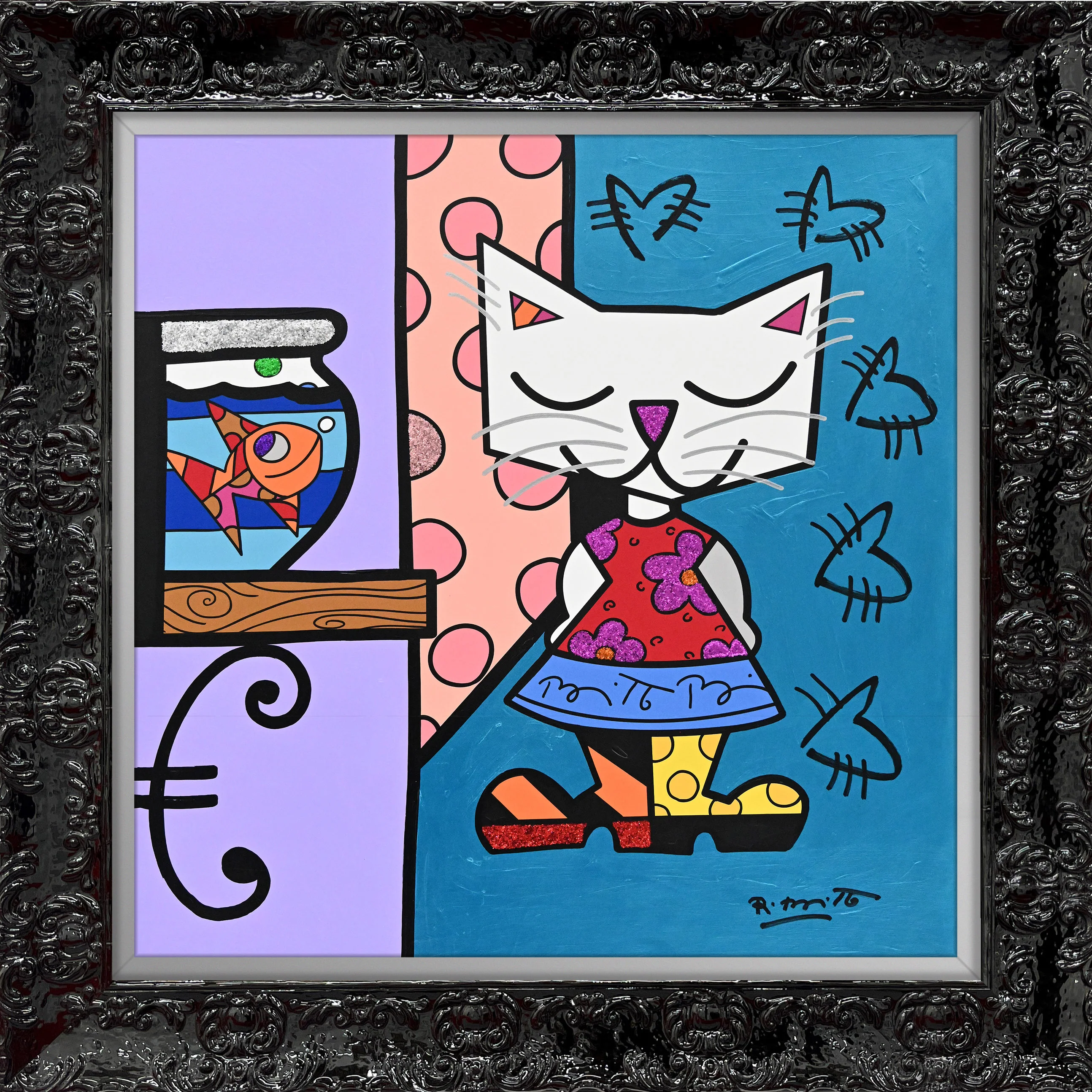 Good Friends - Mixed Media Original - Image 7