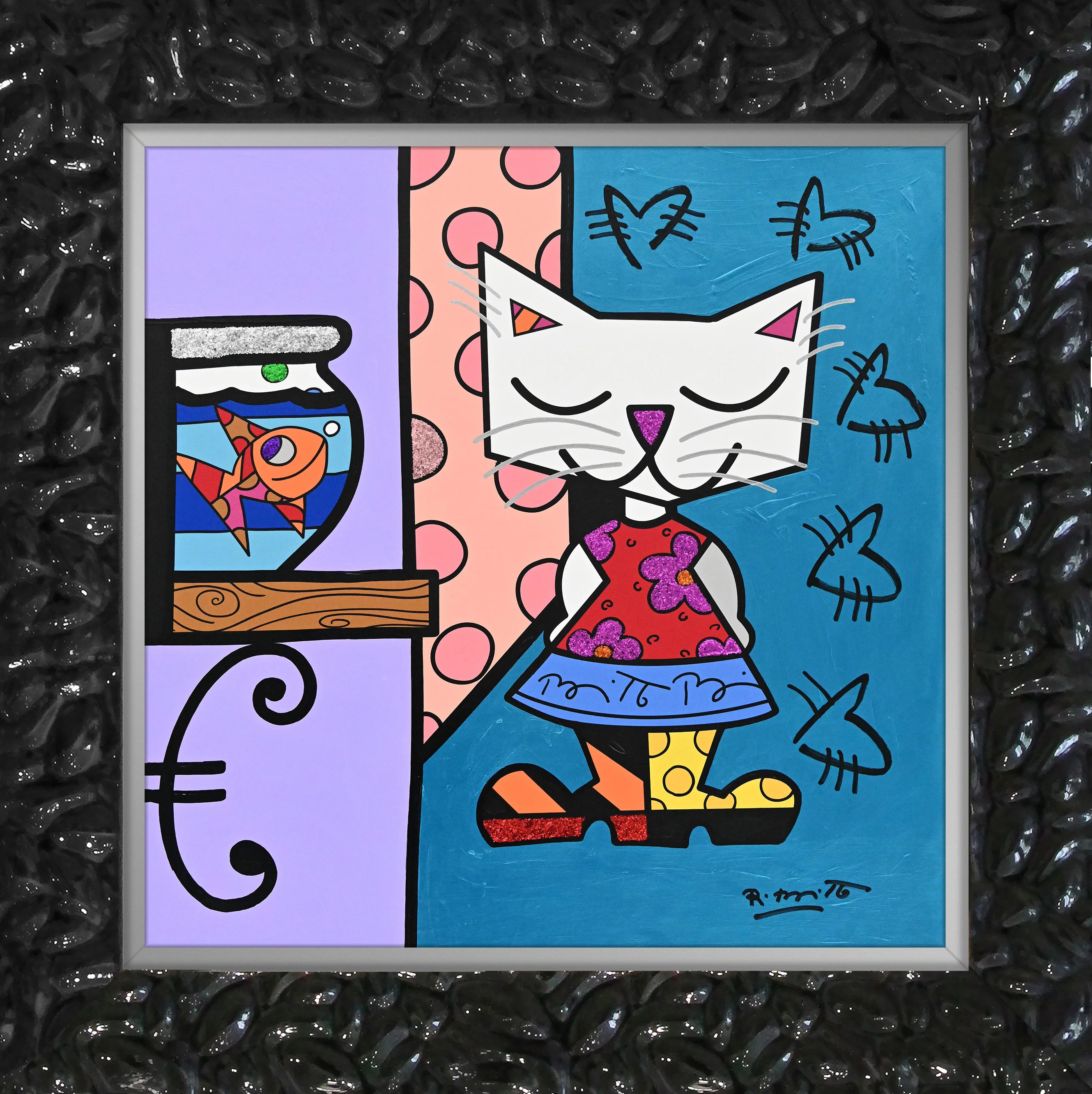 Good Friends - Mixed Media Original - Image 9