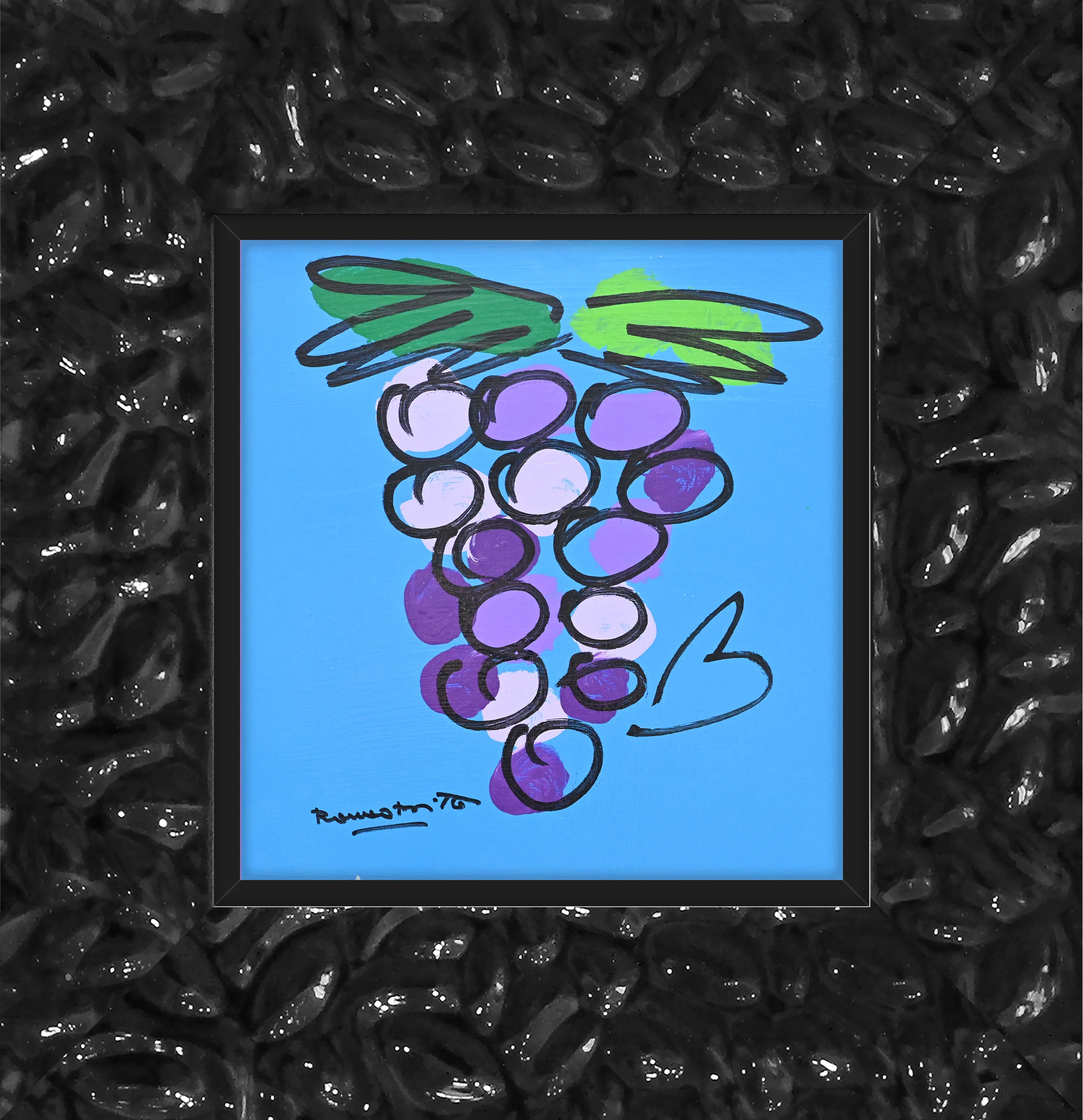 GRAPES -  Original Drawing - Image 2