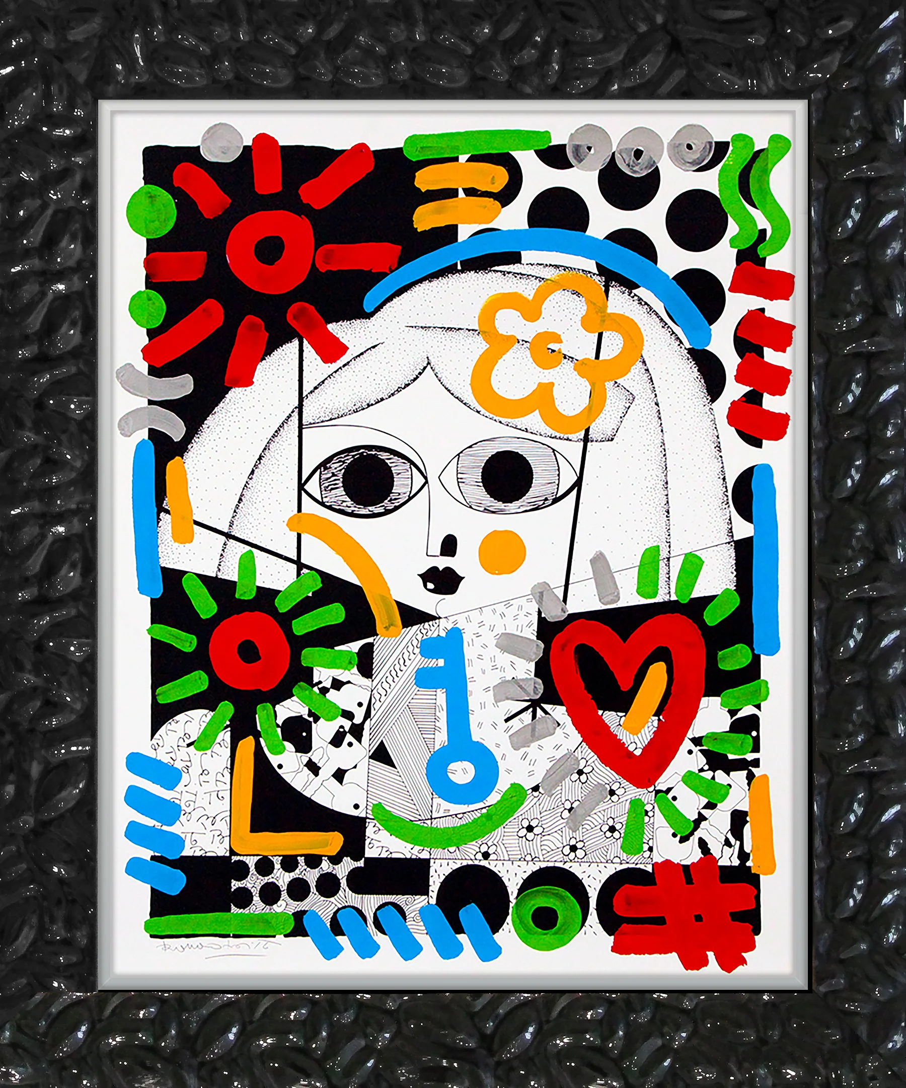 Green Key Holder - Mixed Media Original - Image 10