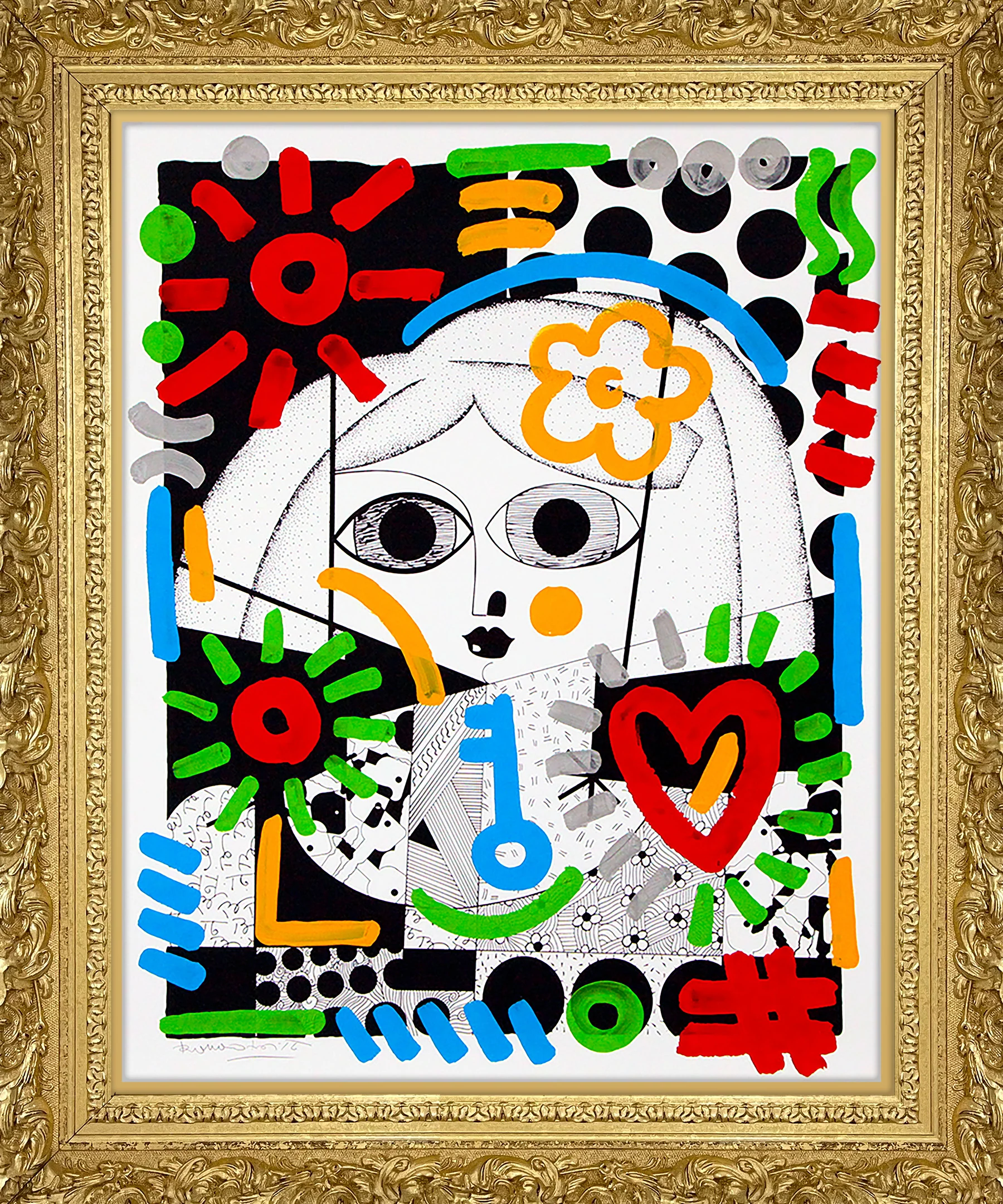 Green Key Holder - Mixed Media Original - Image 12