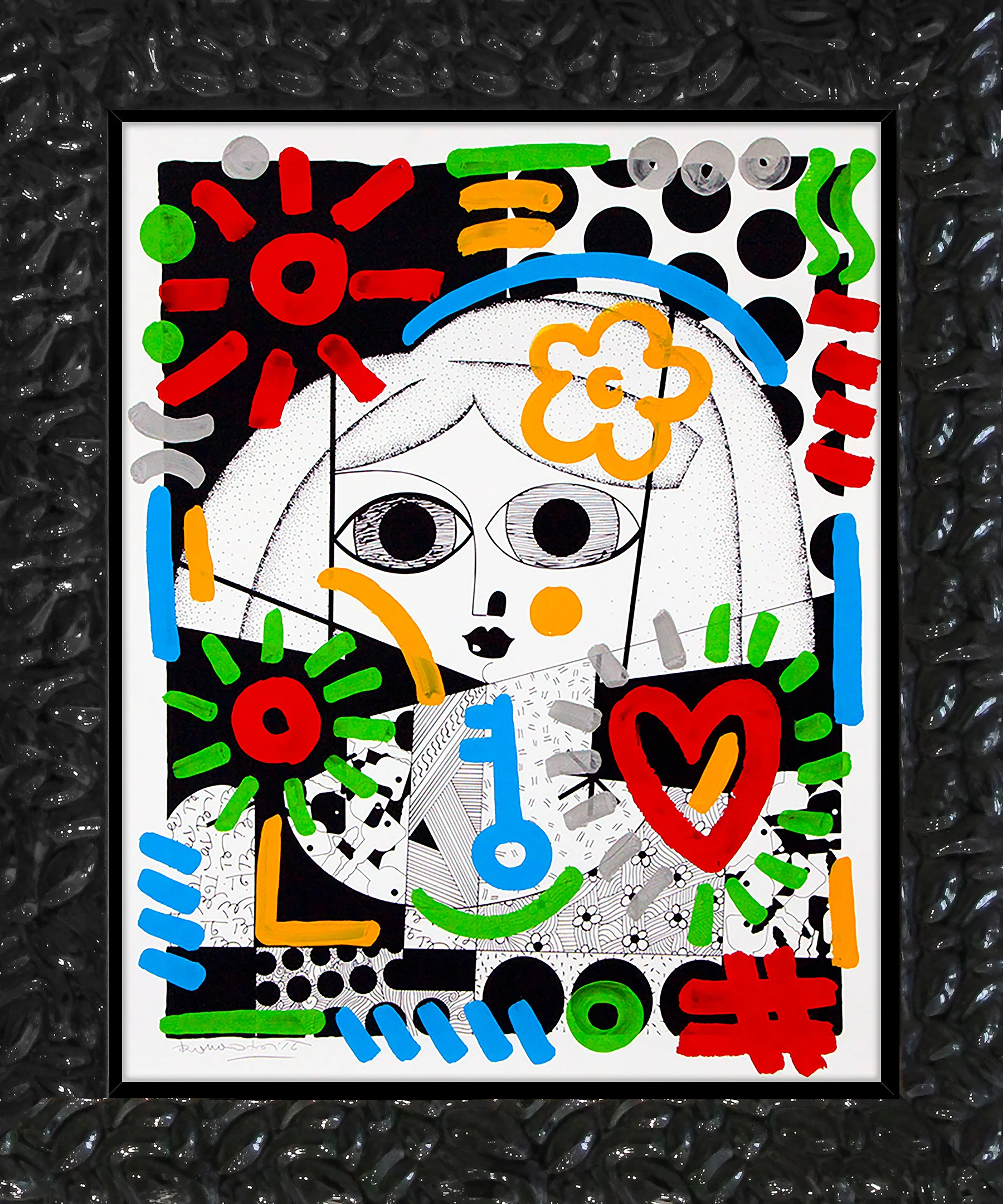 Green Key Holder - Mixed Media Original - Image 9