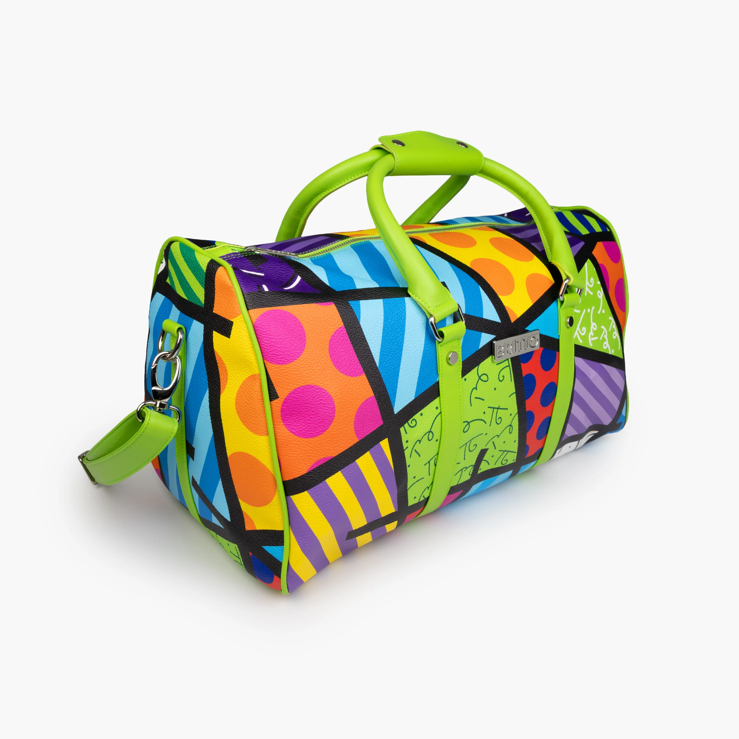 Green Landscape Britto Duffle Bag - Image 3