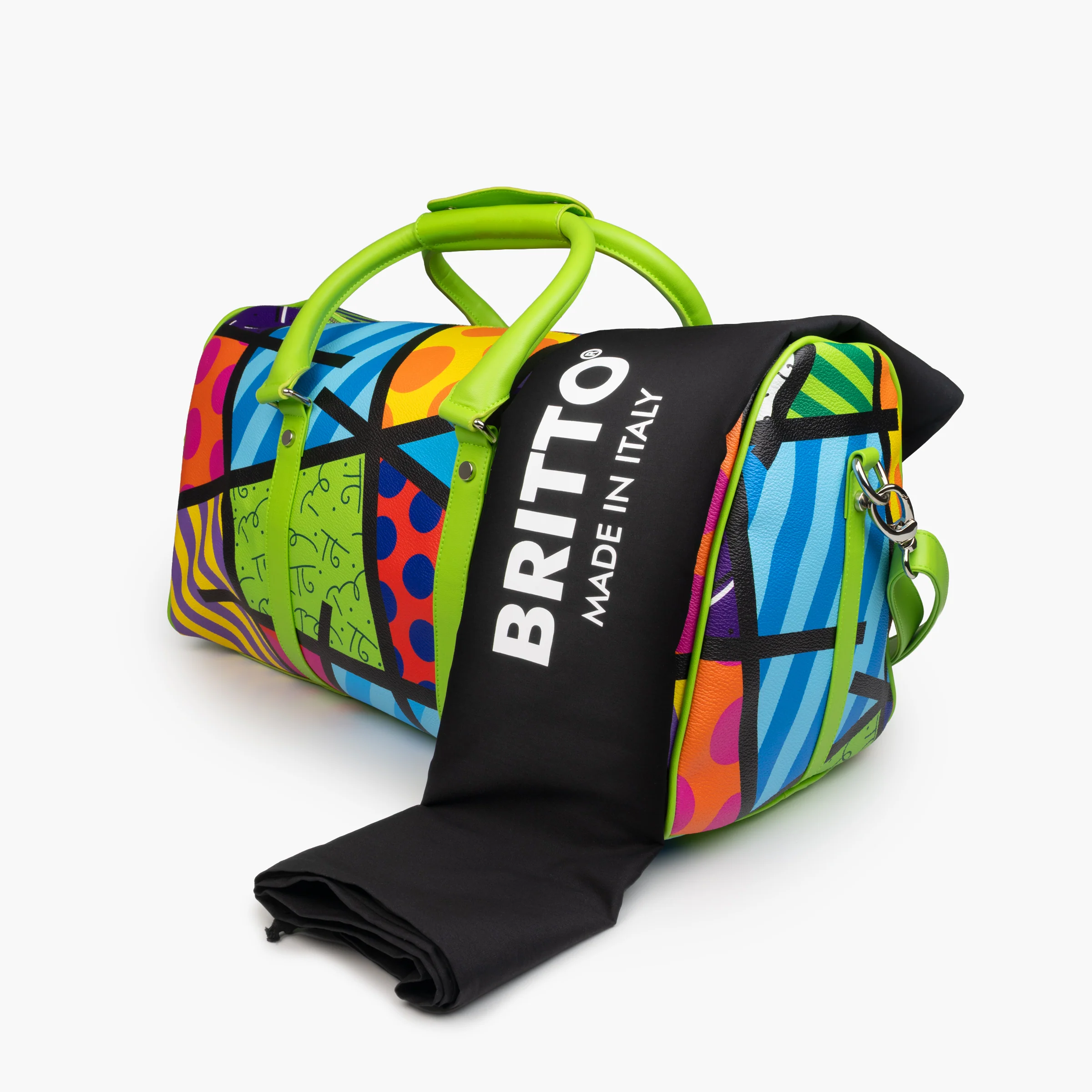 Green Landscape Britto Duffle Bag - Image 4