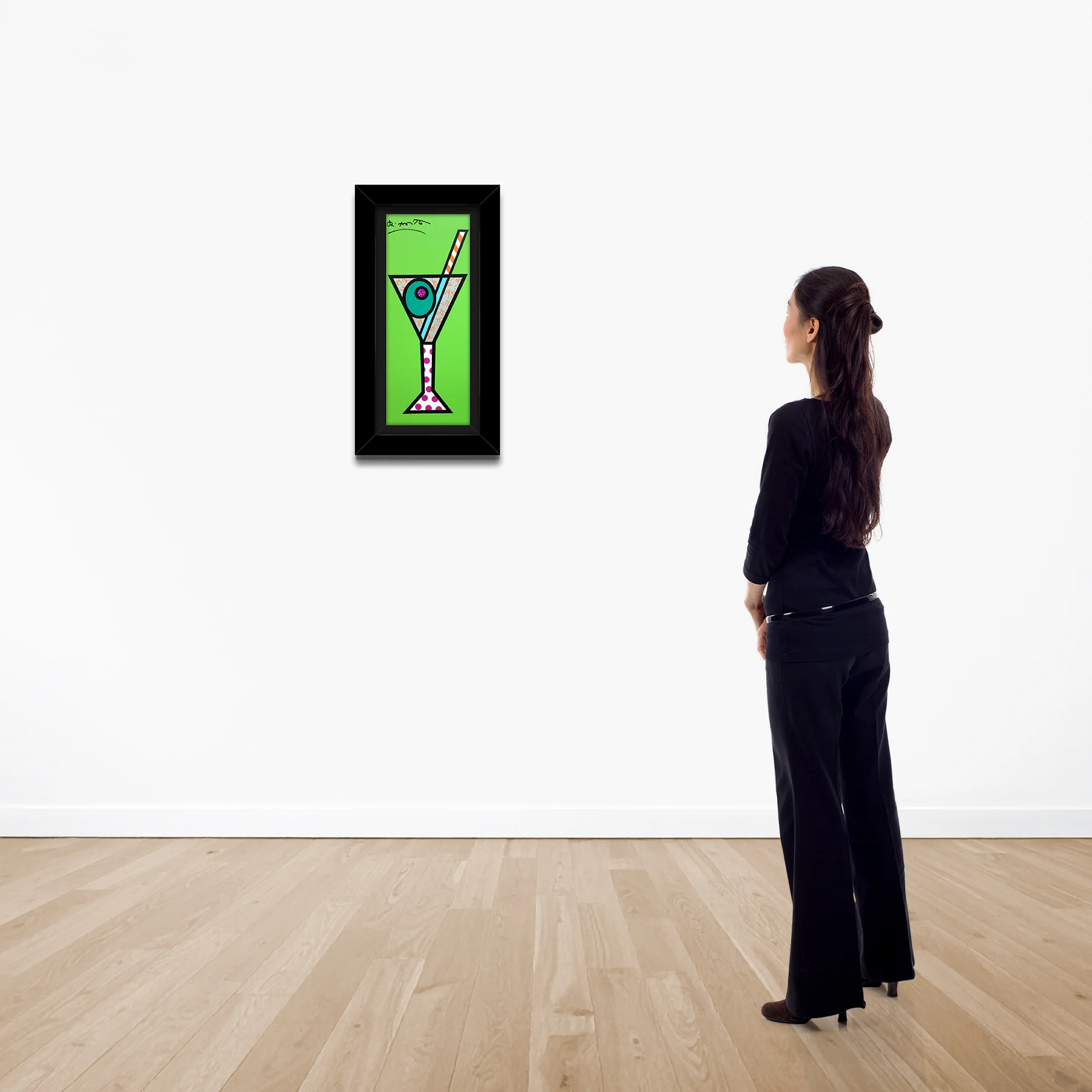 Green Martini - Limited Edition Print - Image 2