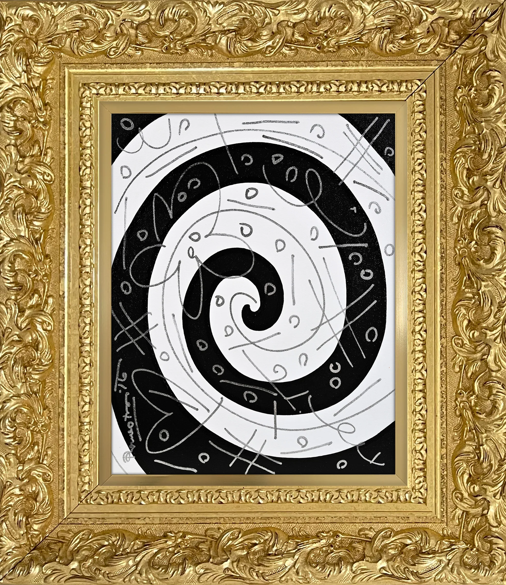 HAPPINESS COLLECTION (SWIRL) -  Original Painting - Image 11