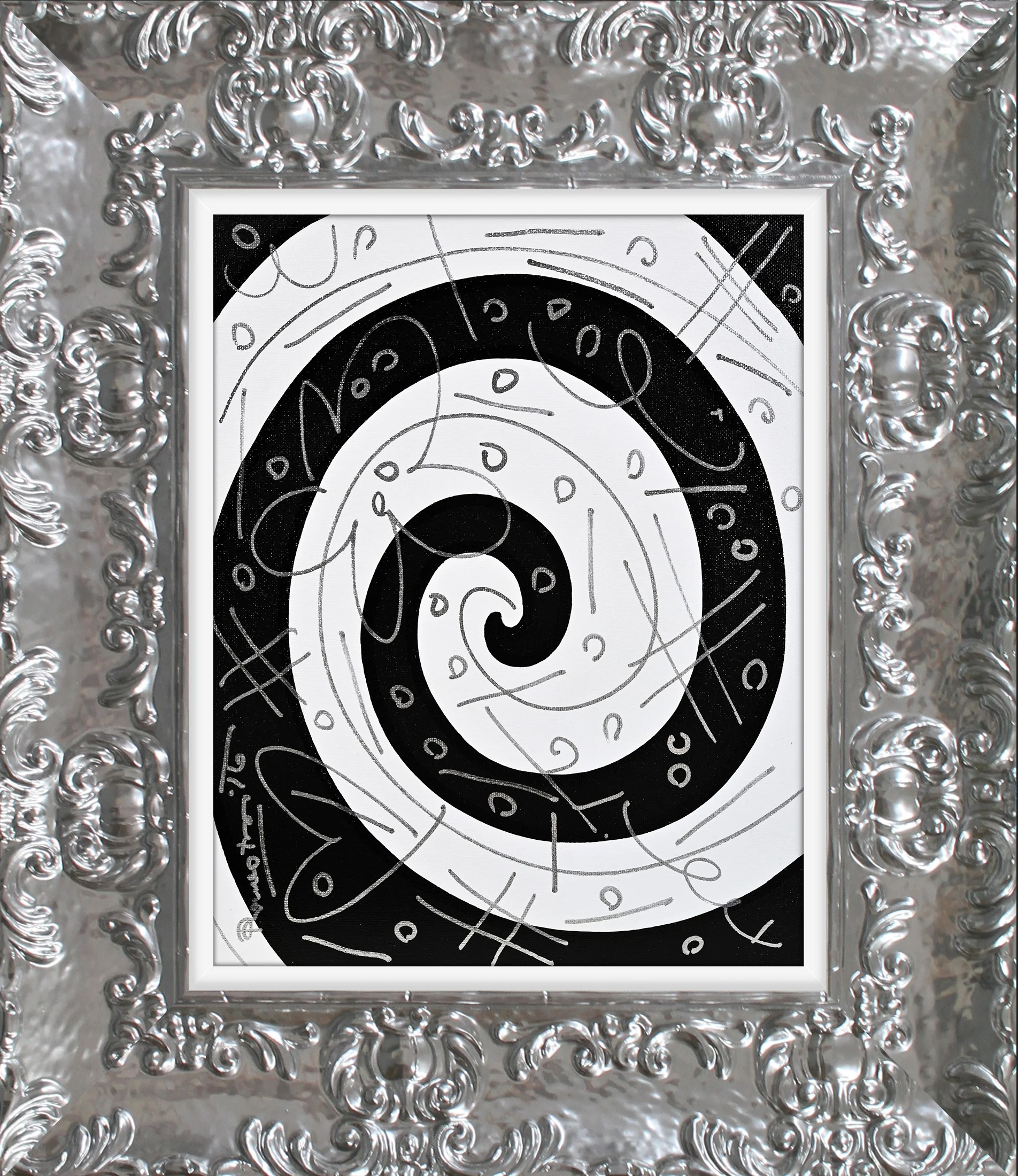 HAPPINESS COLLECTION (SWIRL) -  Original Painting - Image 12