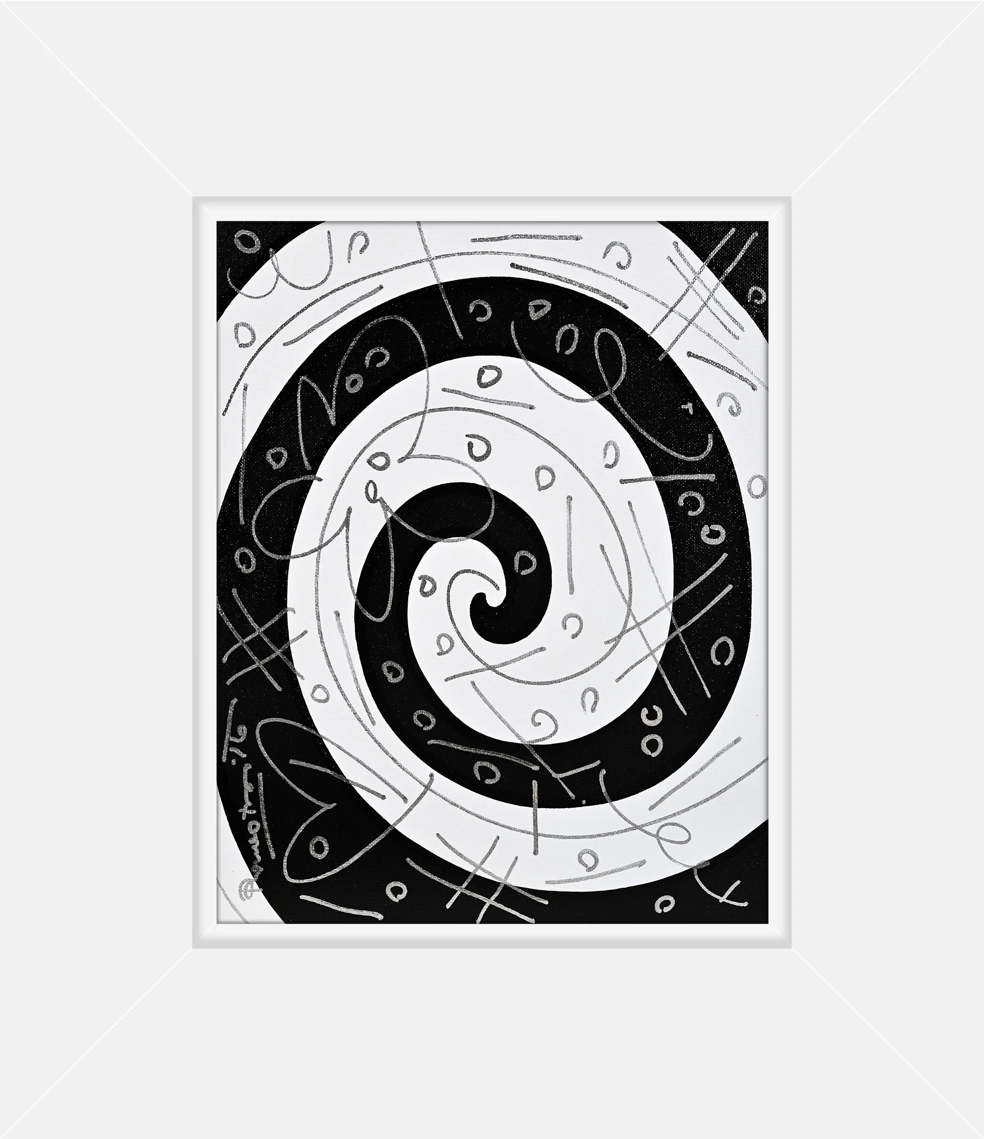 HAPPINESS COLLECTION (SWIRL) -  Original Painting - Image 14