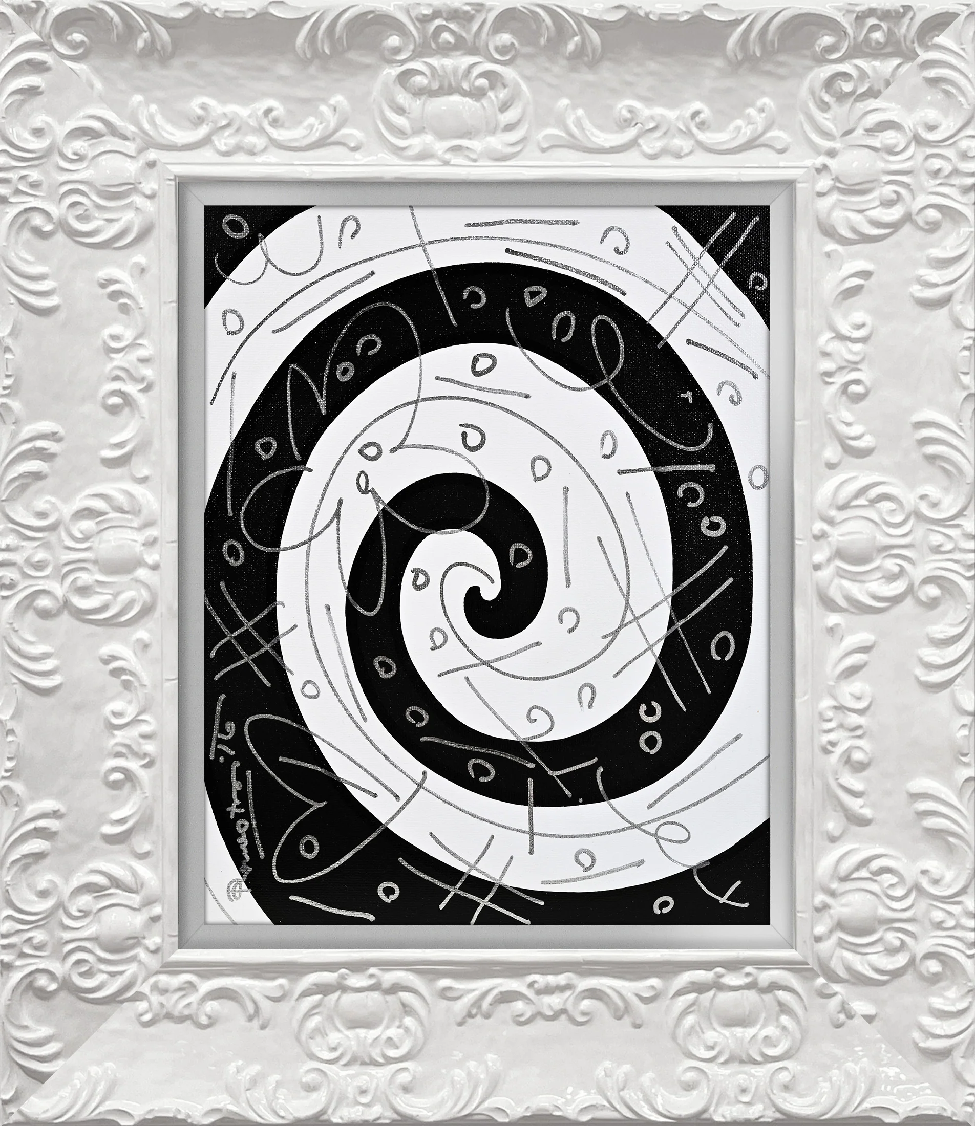 HAPPINESS COLLECTION (SWIRL) -  Original Painting - Image 15