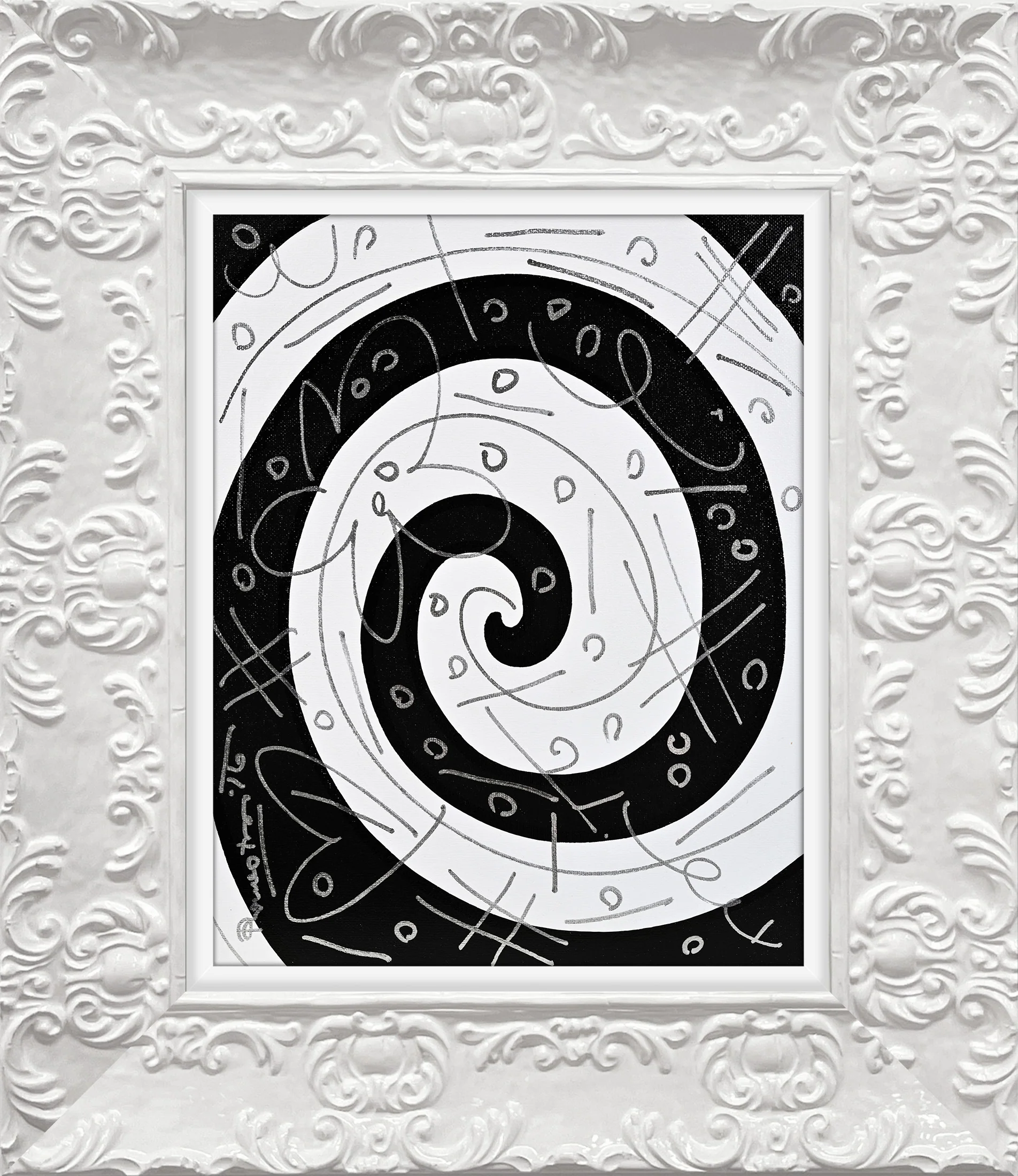 HAPPINESS COLLECTION (SWIRL) -  Original Painting - Image 16
