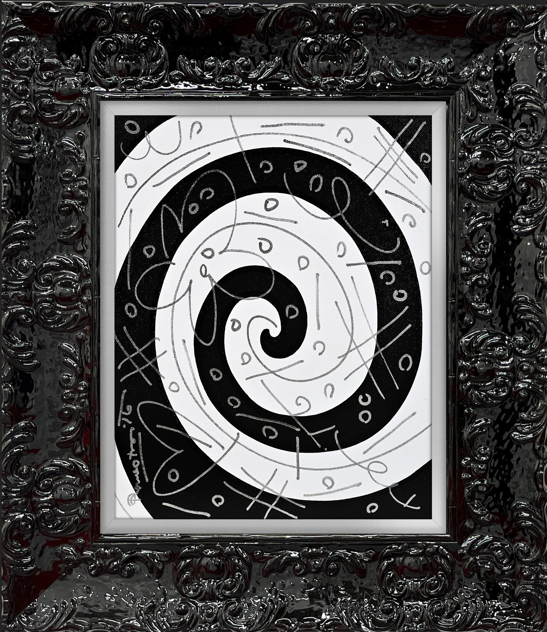HAPPINESS COLLECTION (SWIRL) -  Original Painting - Image 7