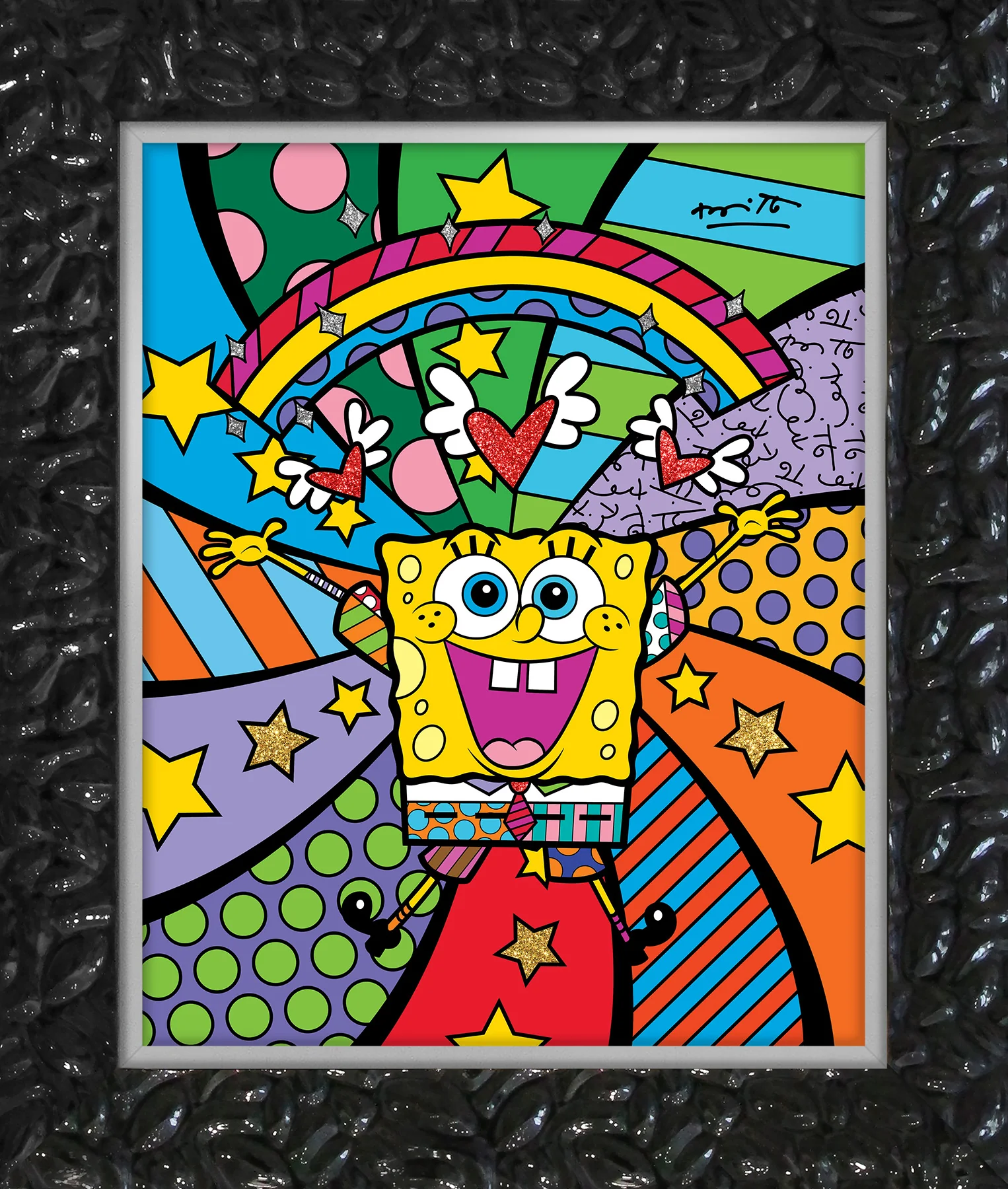 Happy Day - Spongebob By Britto - Limited Edition Print - Image 10