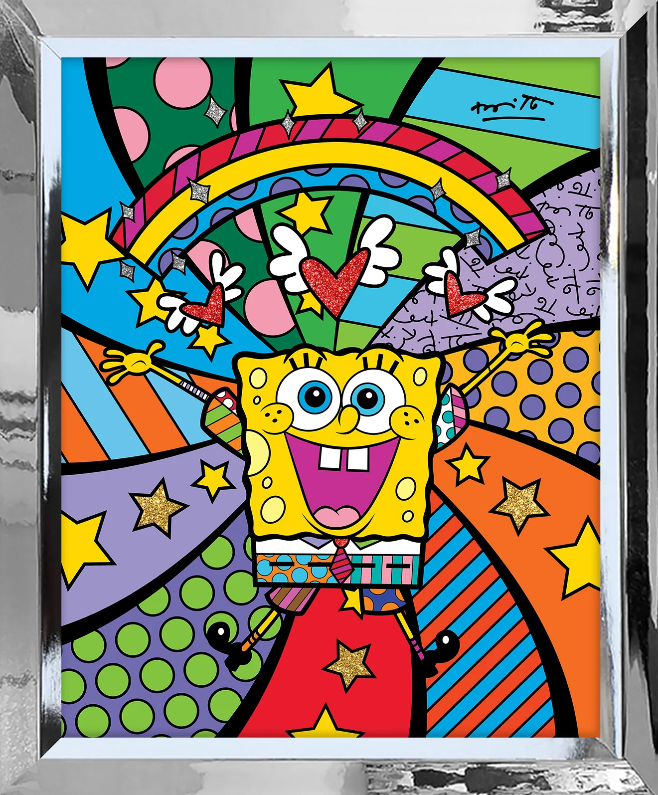 Happy Day - Spongebob By Britto - Limited Edition Print - Image 11