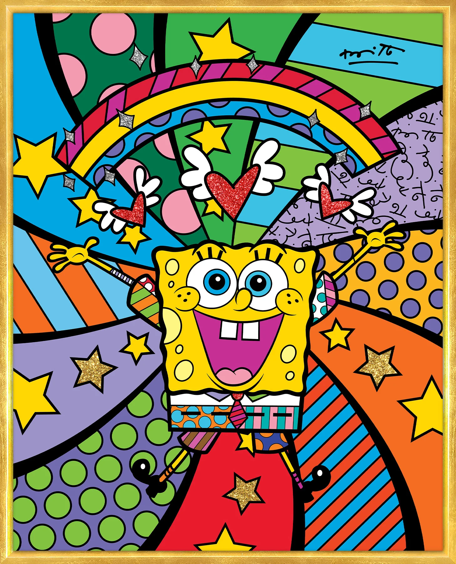 Happy Day - Spongebob By Britto - Limited Edition Print - Image 12