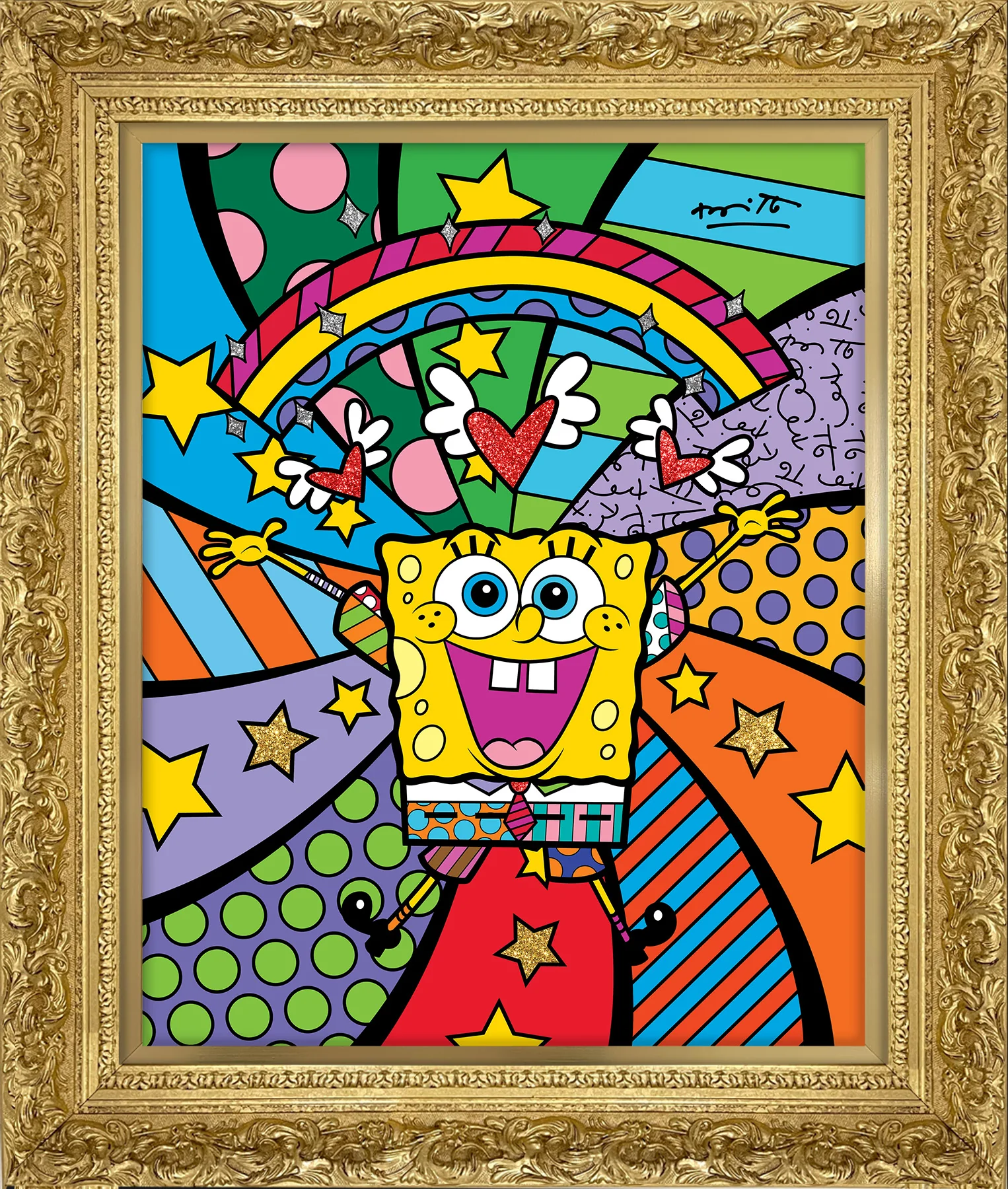 Happy Day - Spongebob By Britto - Limited Edition Print - Image 13