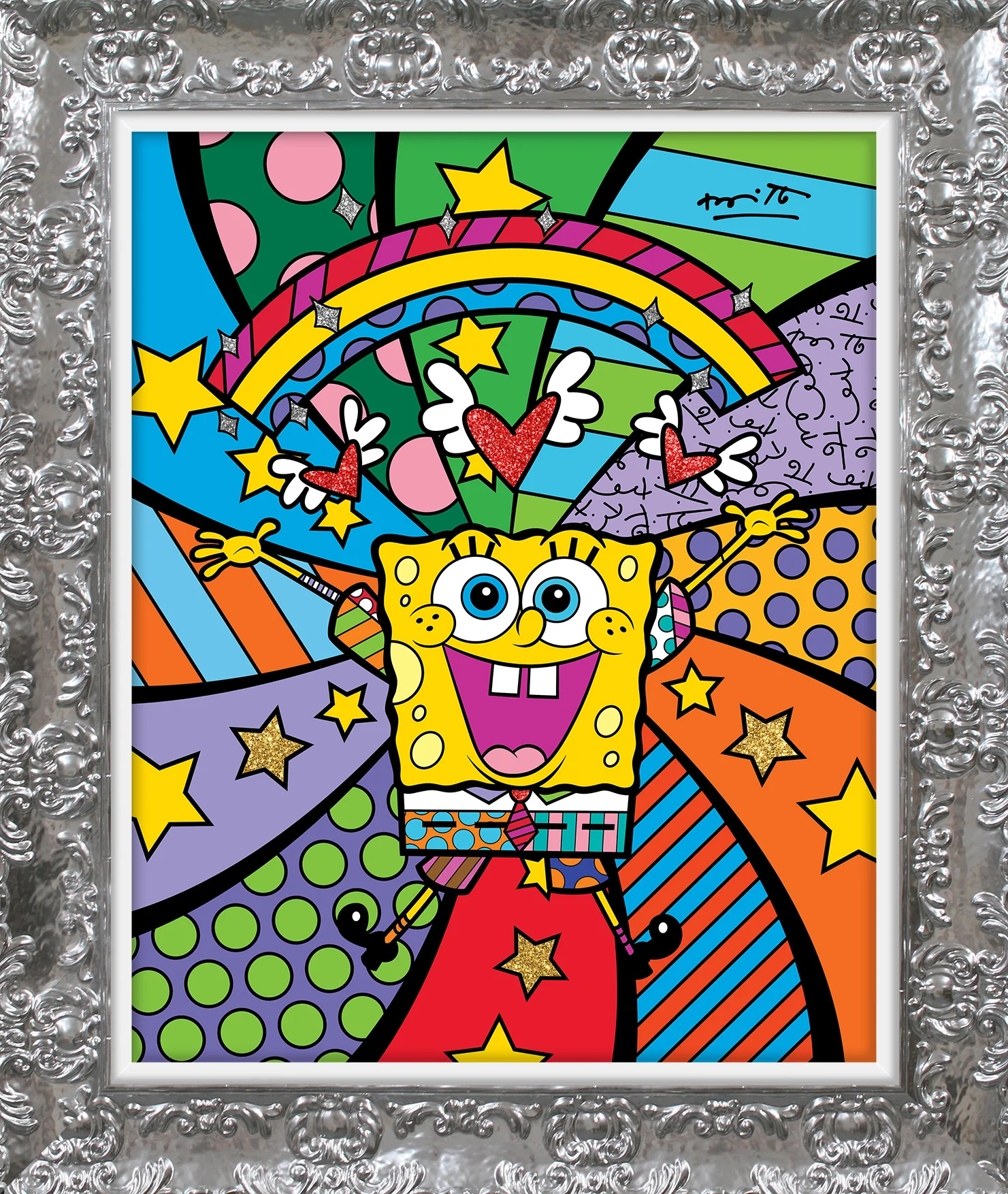 Happy Day - Spongebob By Britto - Limited Edition Print - Image 14