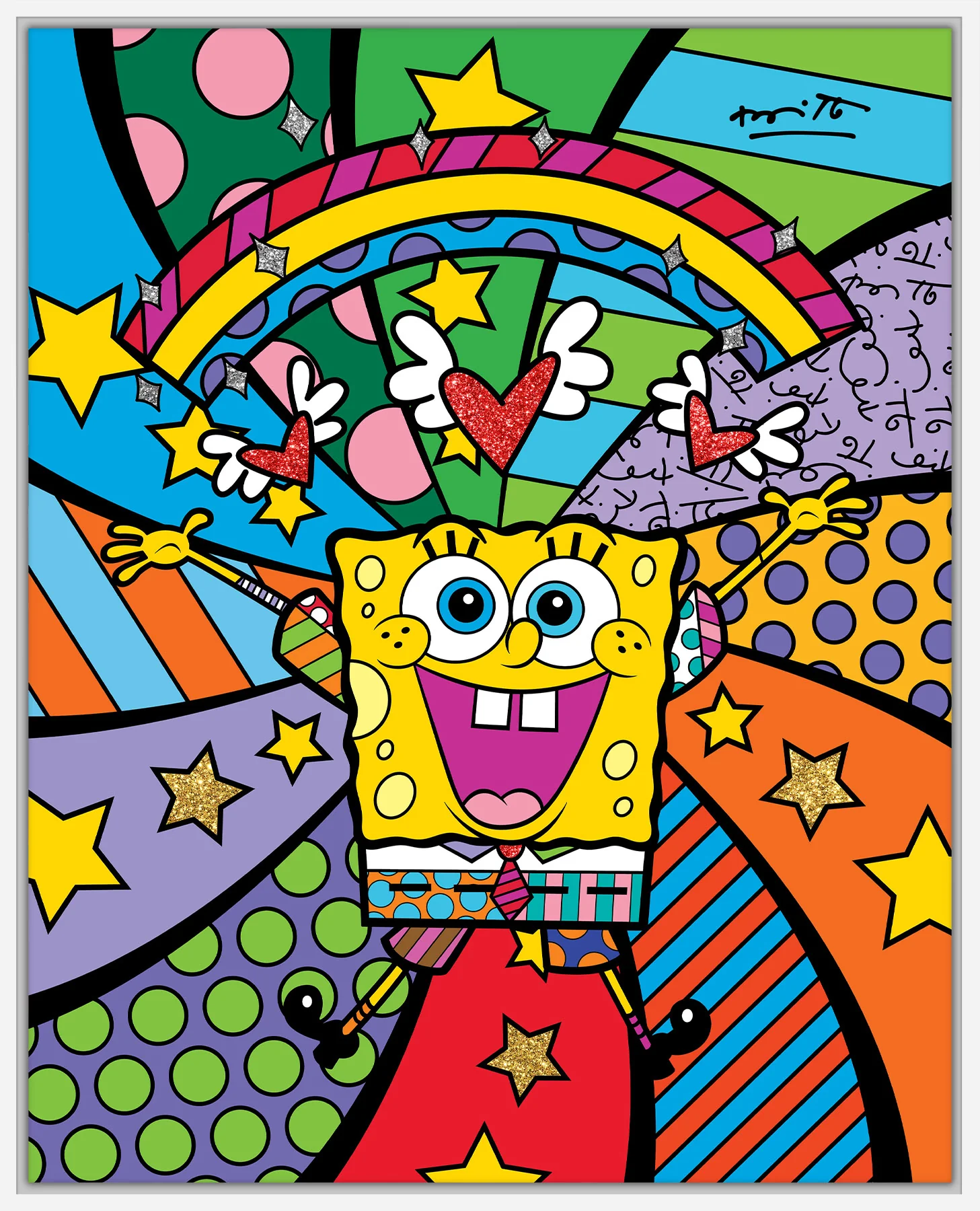 Happy Day - Spongebob By Britto - Limited Edition Print - Image 15