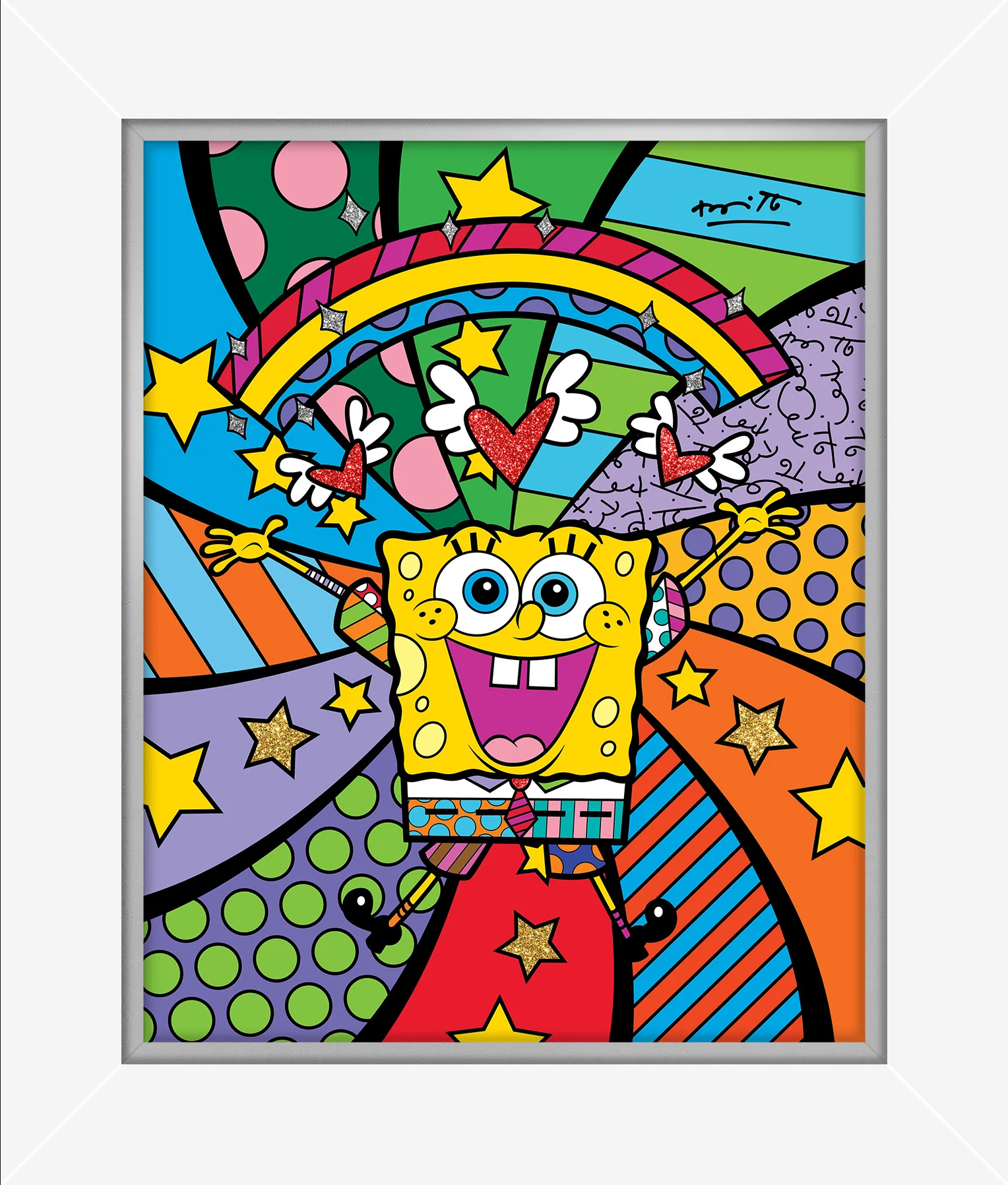 Happy Day - Spongebob By Britto - Limited Edition Print - Image 16