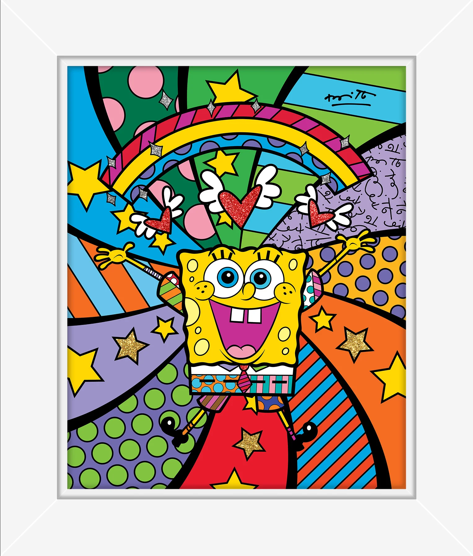 Happy Day - Spongebob By Britto - Limited Edition Print - Image 17