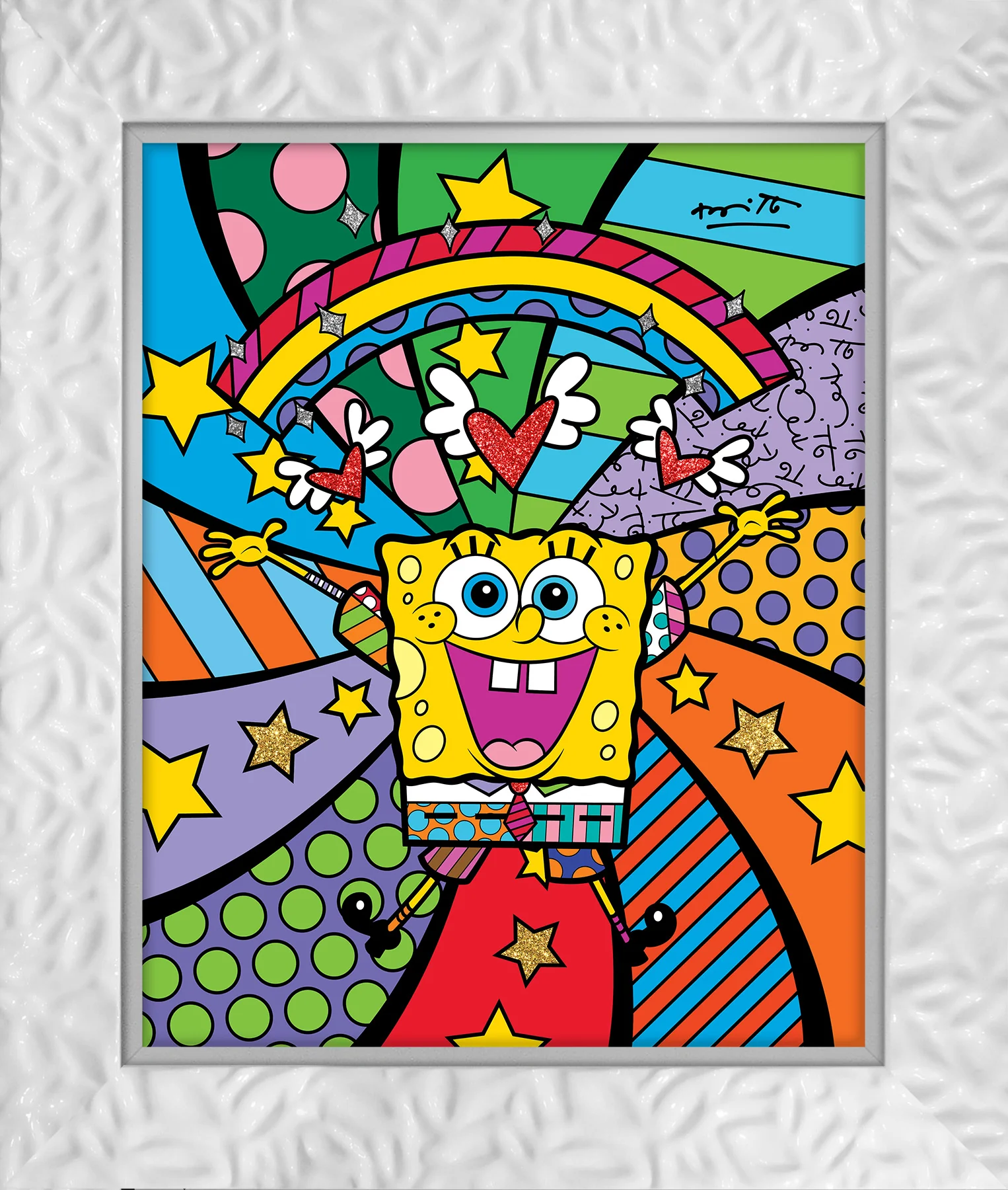 Happy Day - Spongebob By Britto - Limited Edition Print - Image 20