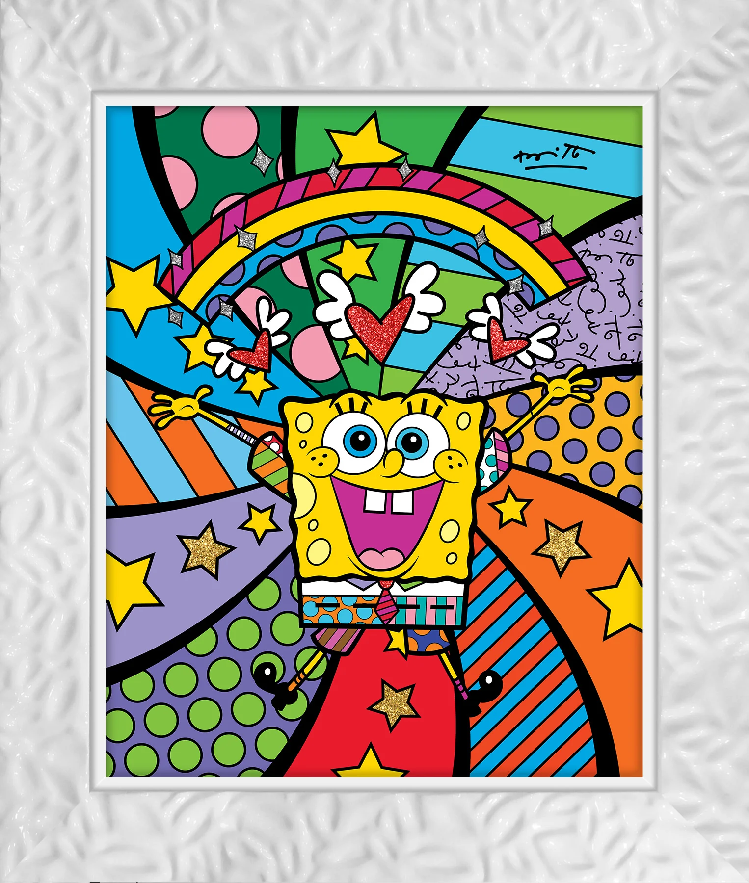 Happy Day - Spongebob By Britto - Limited Edition Print - Image 21