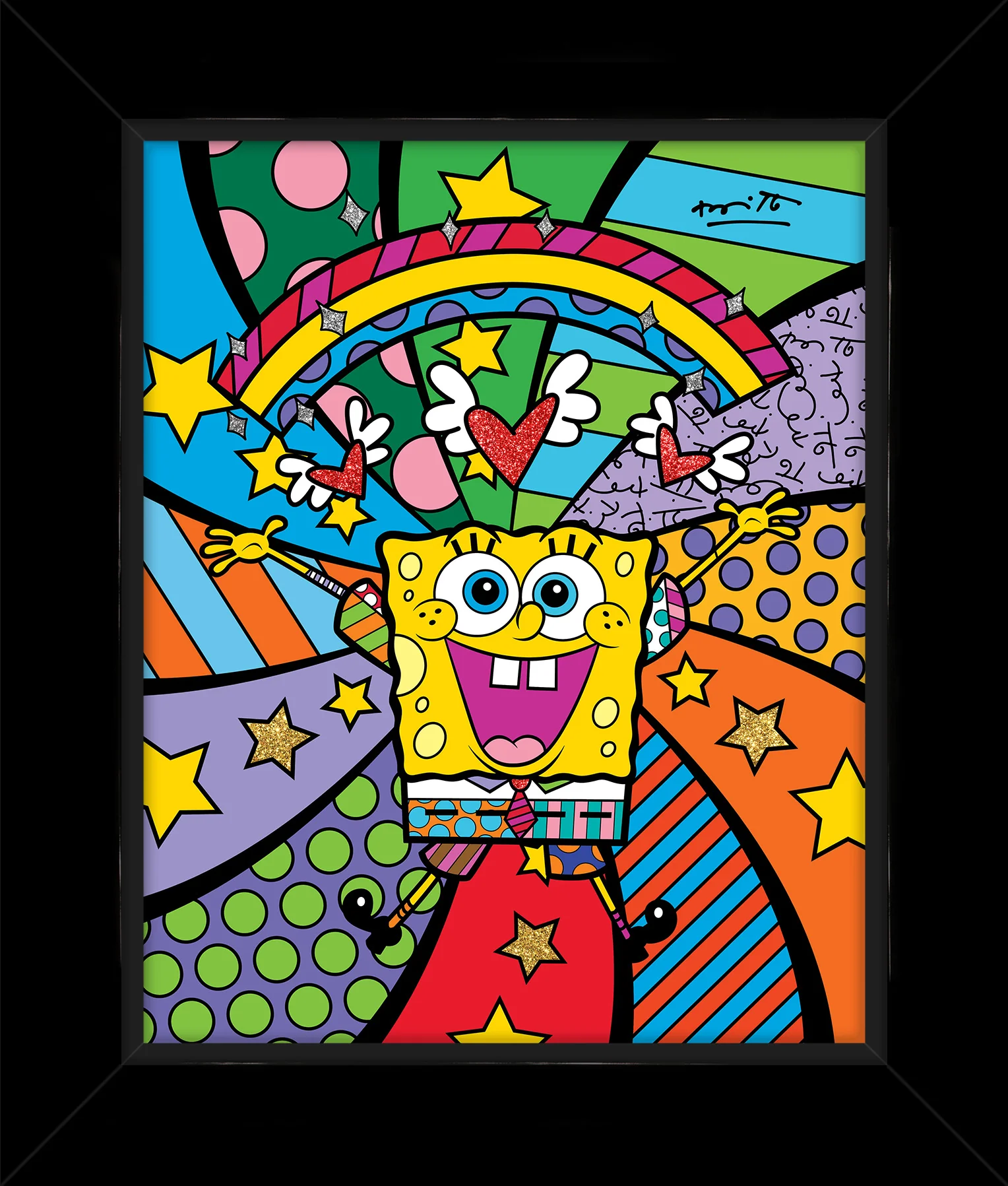 Happy Day - Spongebob By Britto - Limited Edition Print - Image 5