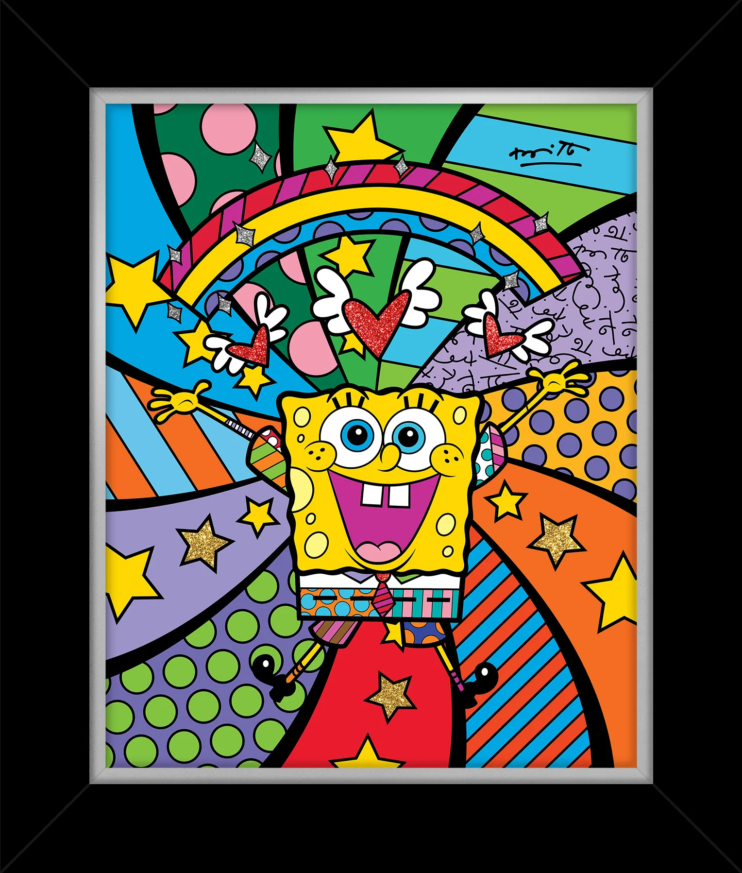 Happy Day - Spongebob By Britto - Limited Edition Print - Image 6
