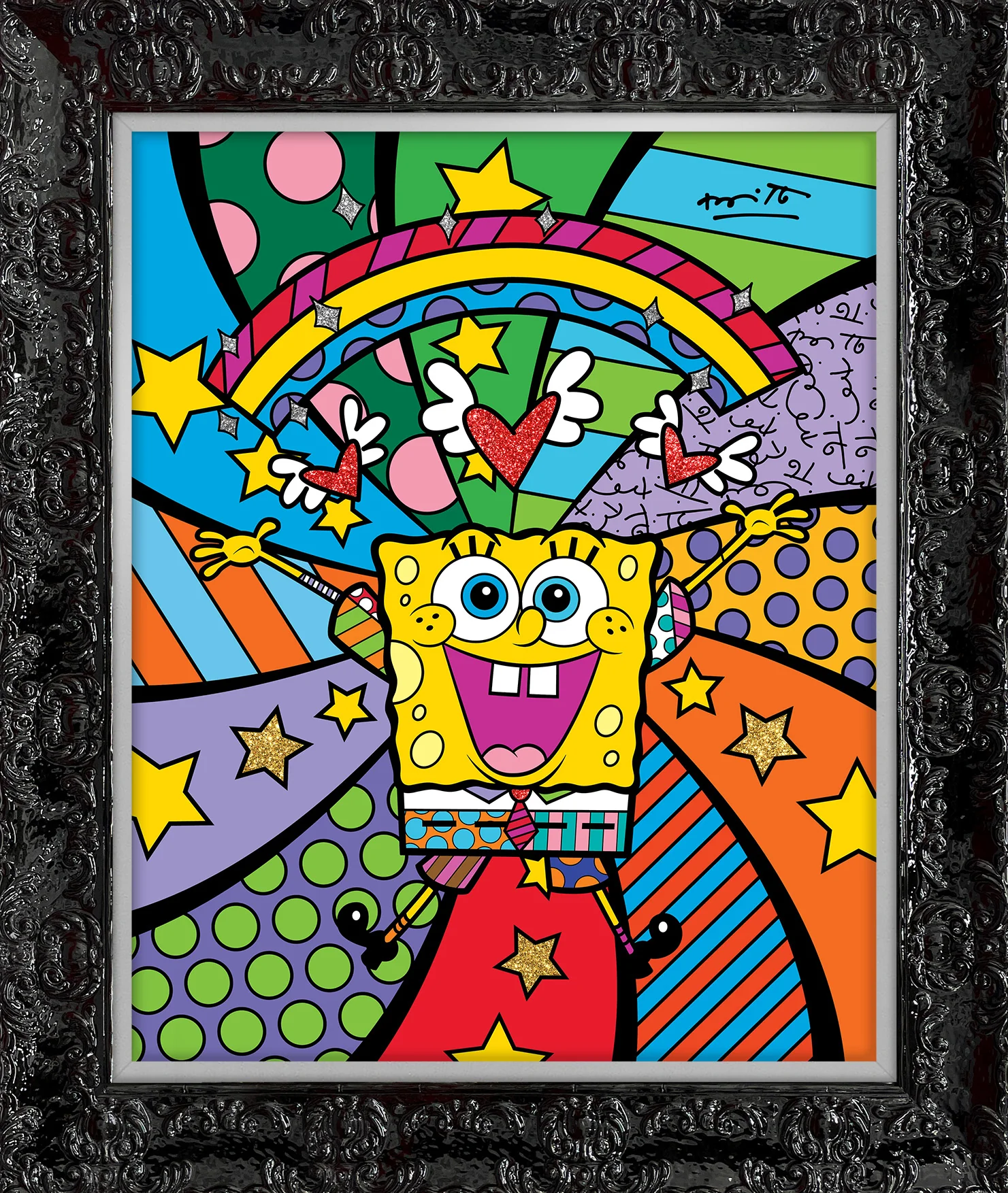 Happy Day - Spongebob By Britto - Limited Edition Print - Image 8